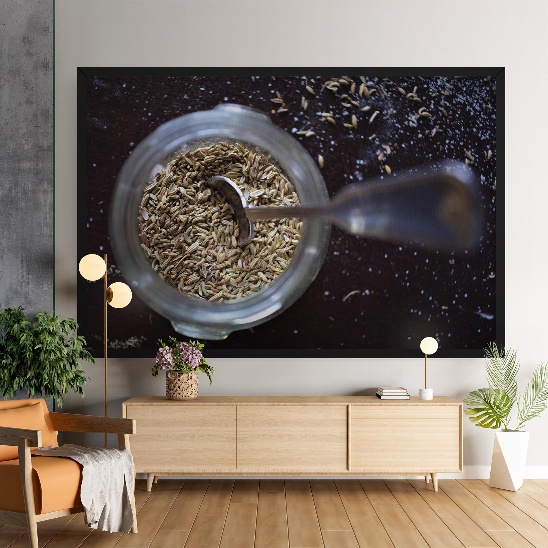 Tablou Canvas Jar With Spices mockup 9