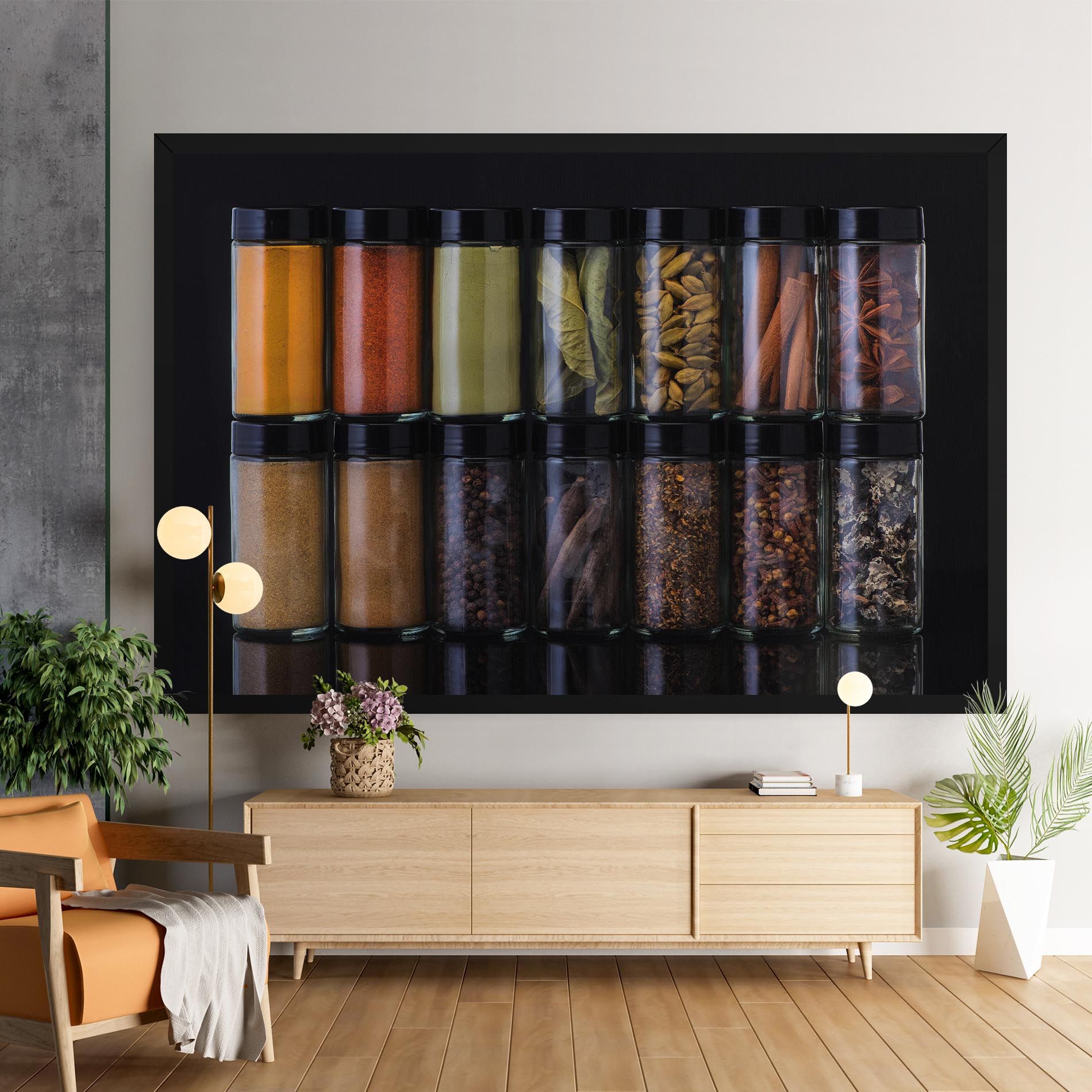 Seasonings Jars mockup 9