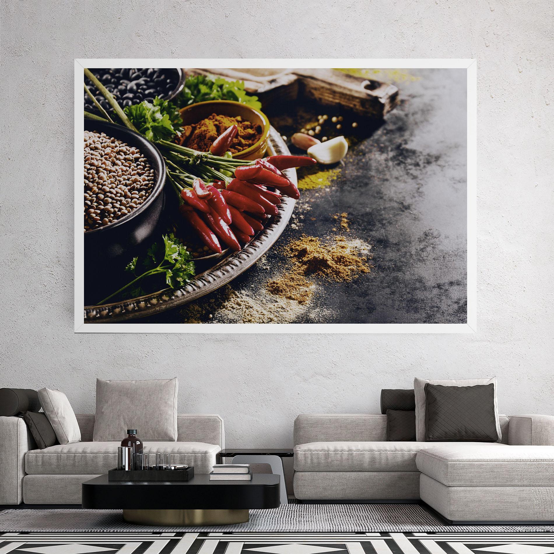 Tablou Canvas Grocery Spices mockup 2