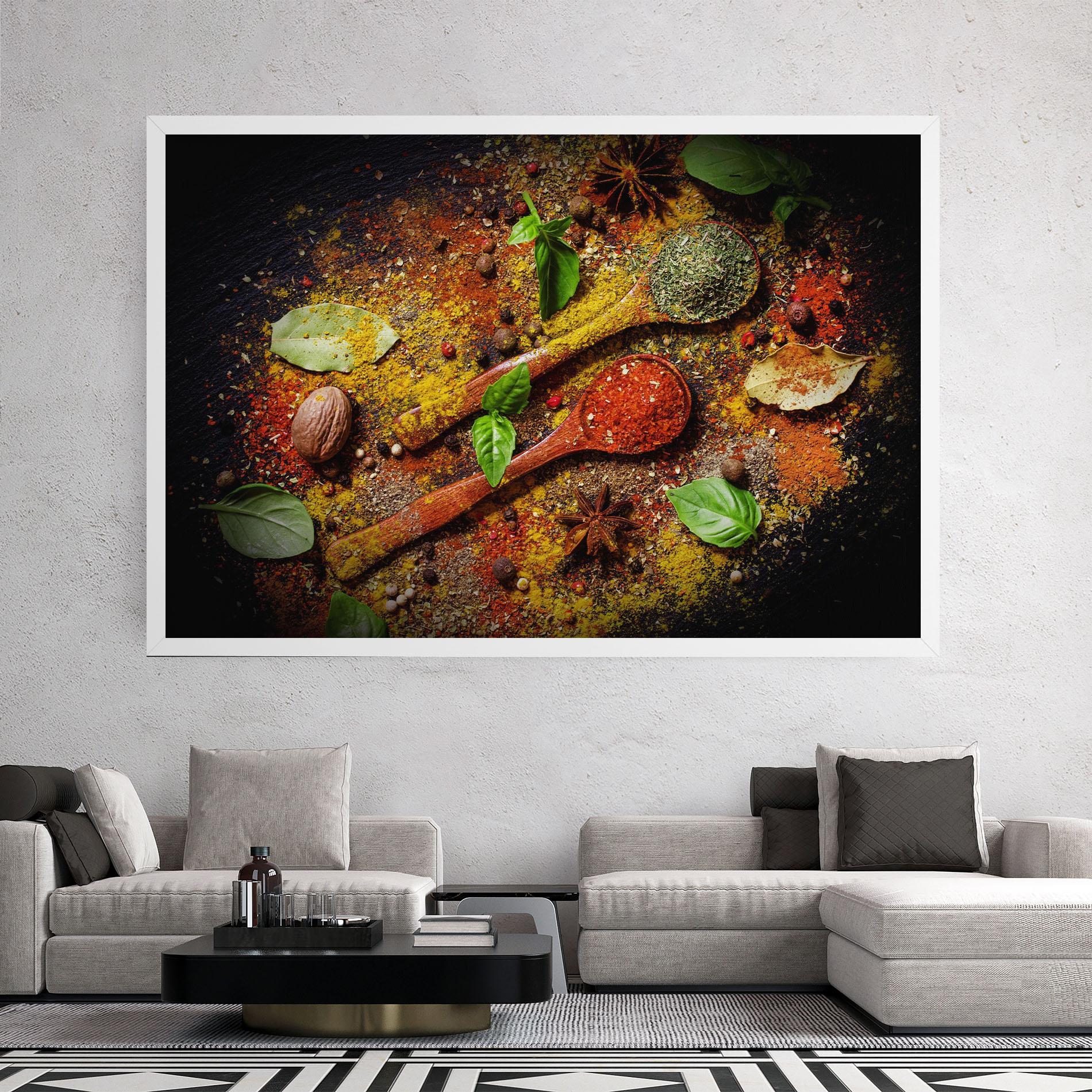 Tablou Canvas Oriental Spices mockup 2