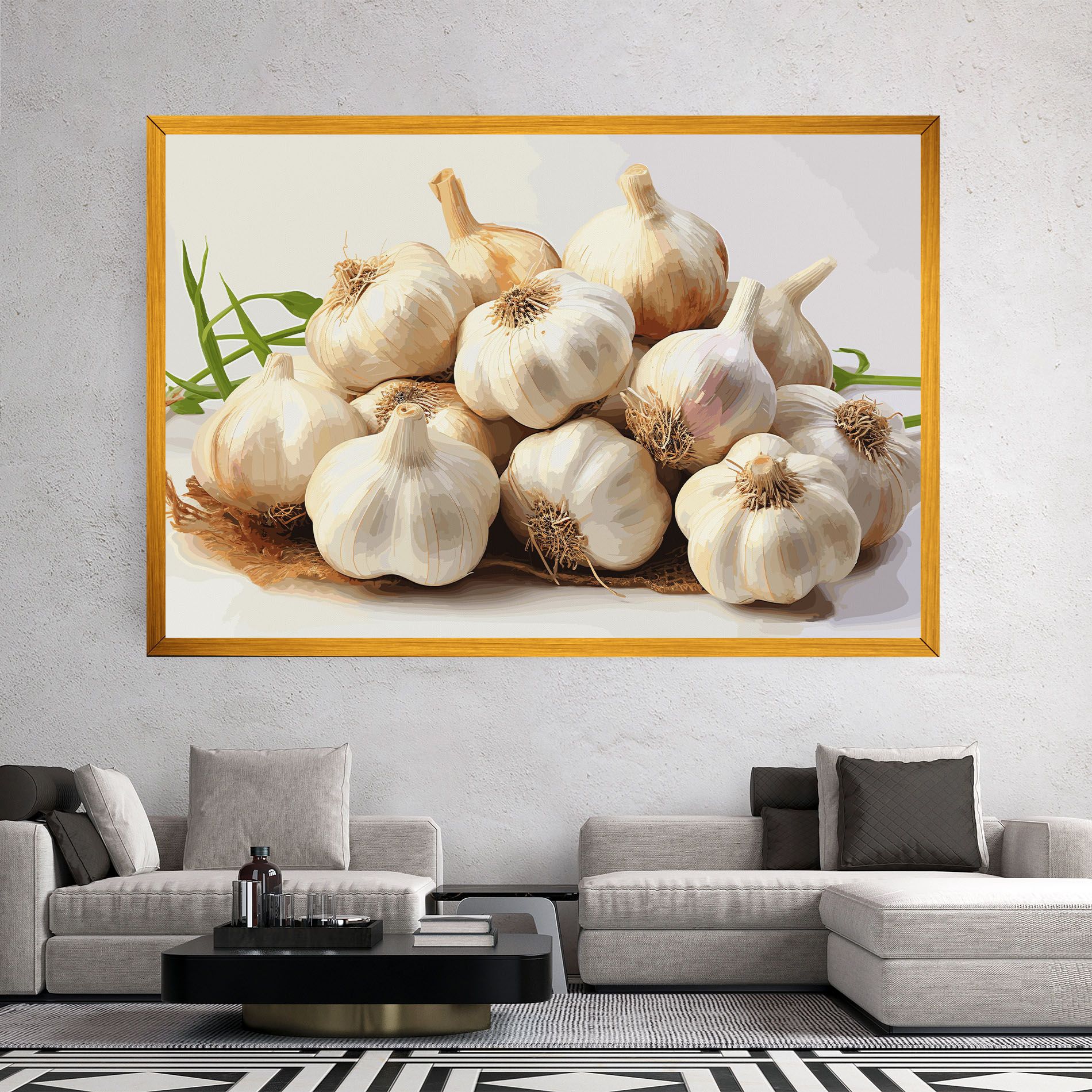 Garlic Art mockup 2