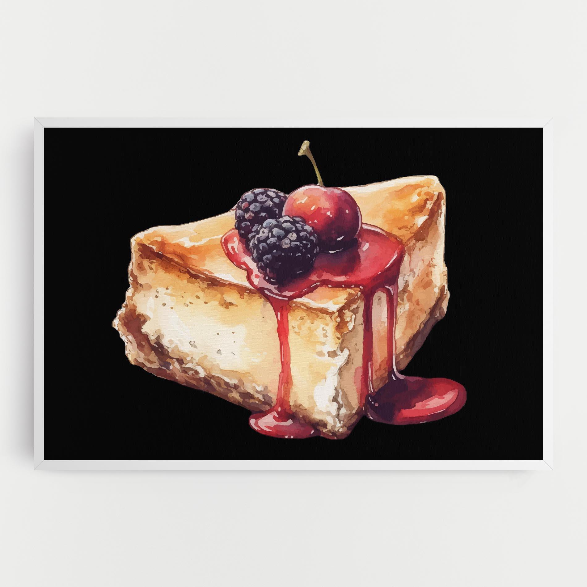Tablou Canvas Berries Pie mockup 0