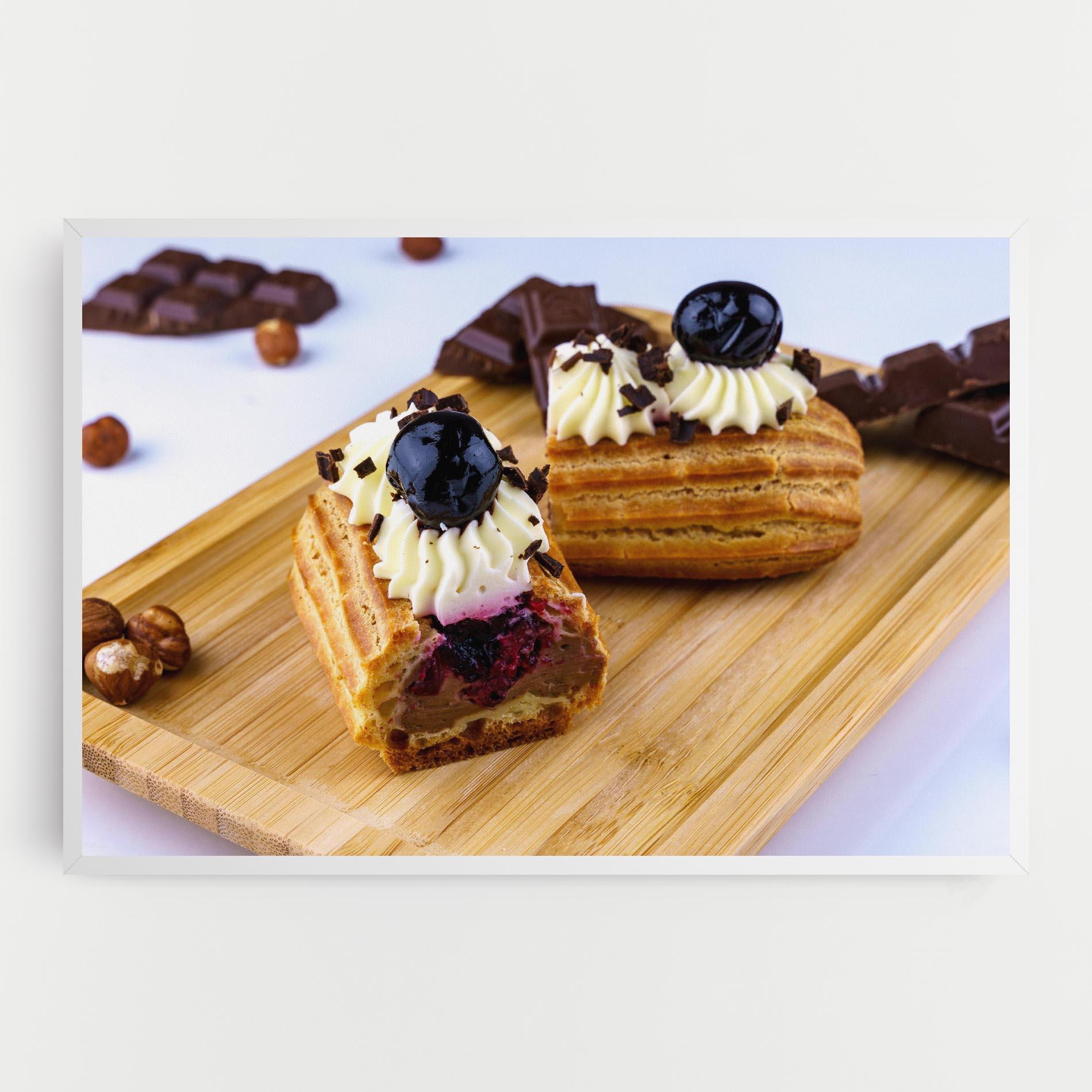 Tablou Canvas Blueberry Eclair mockup 0