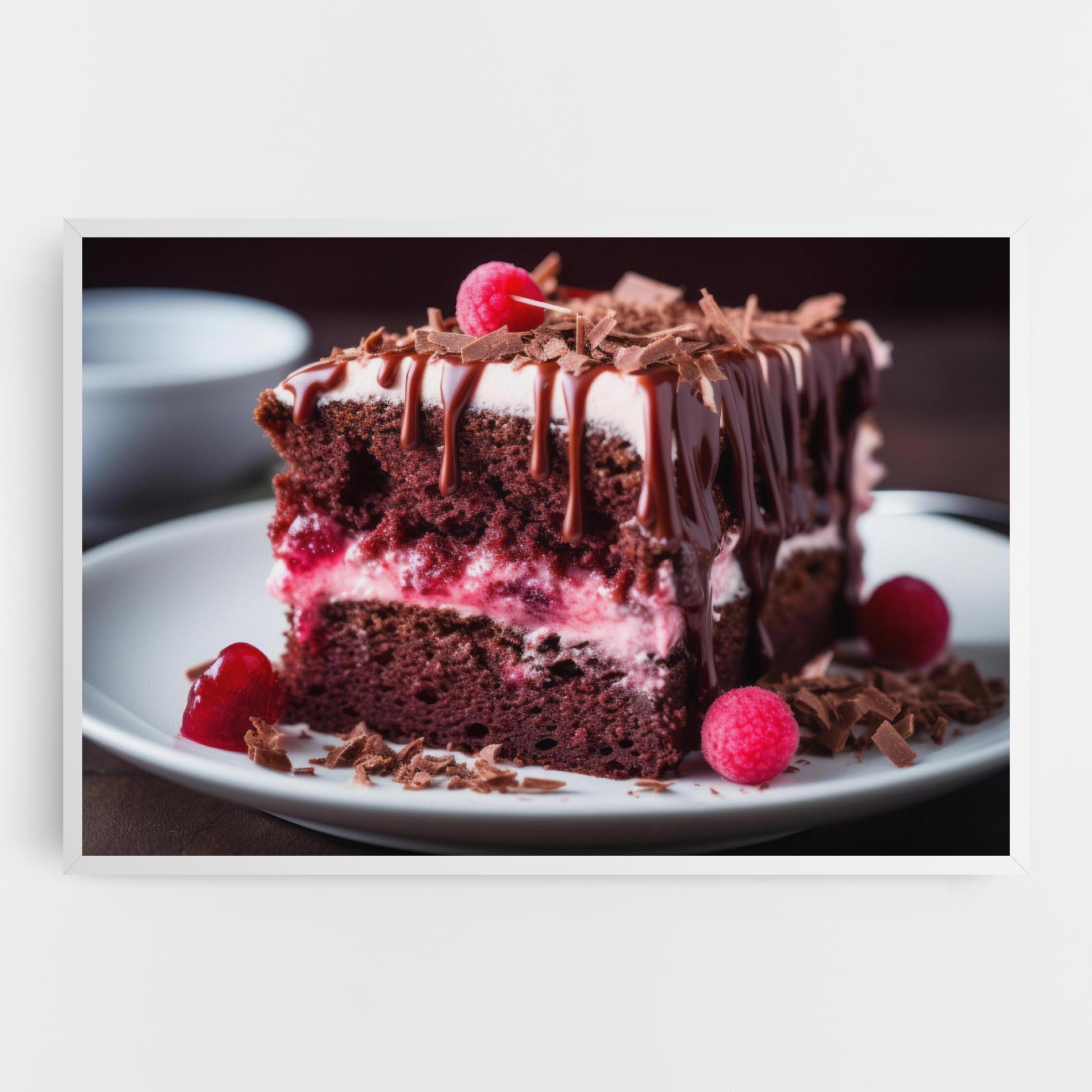 Tablou Canvas Brown Cake mockup 0