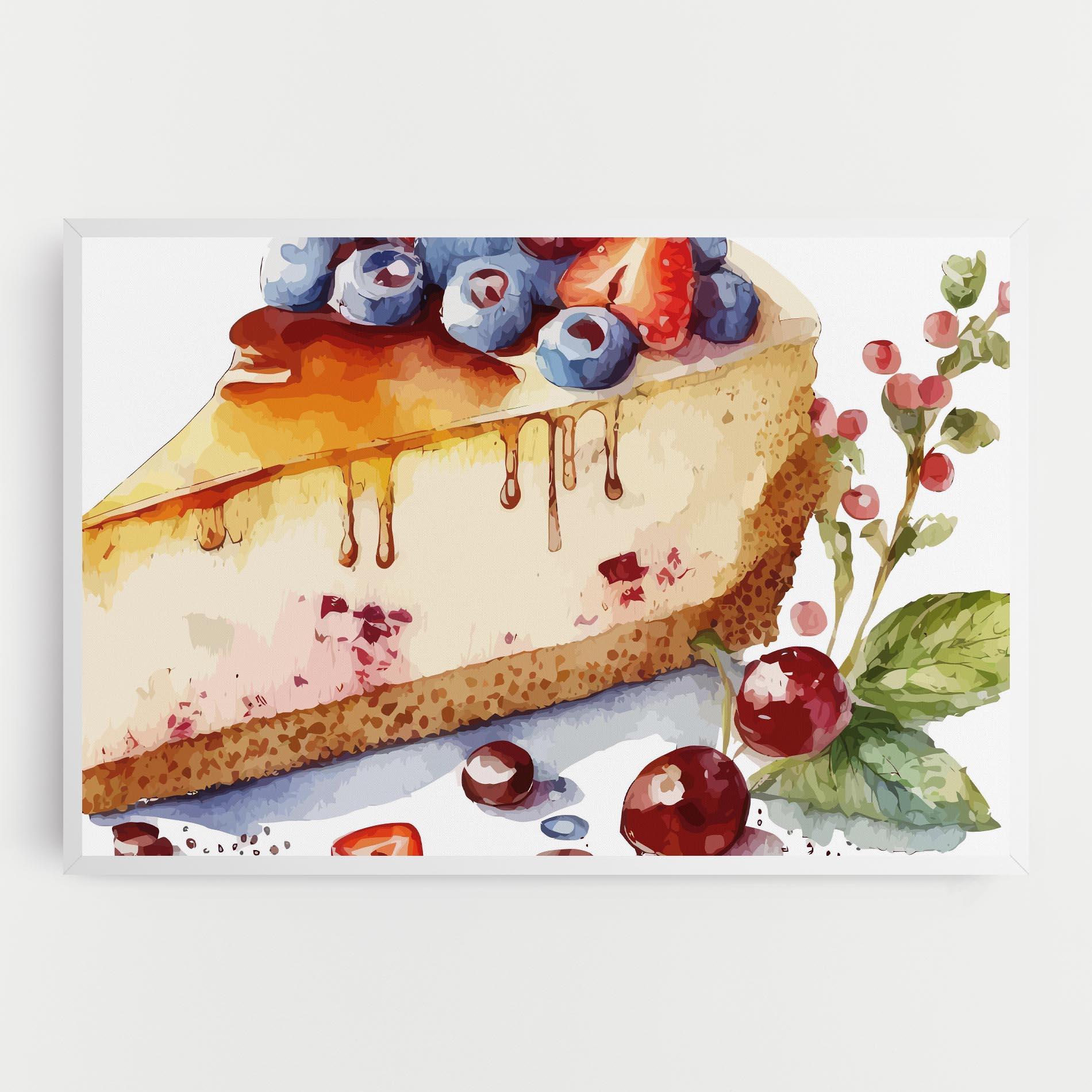 Tablou Canvas Cheesecake mockup 0