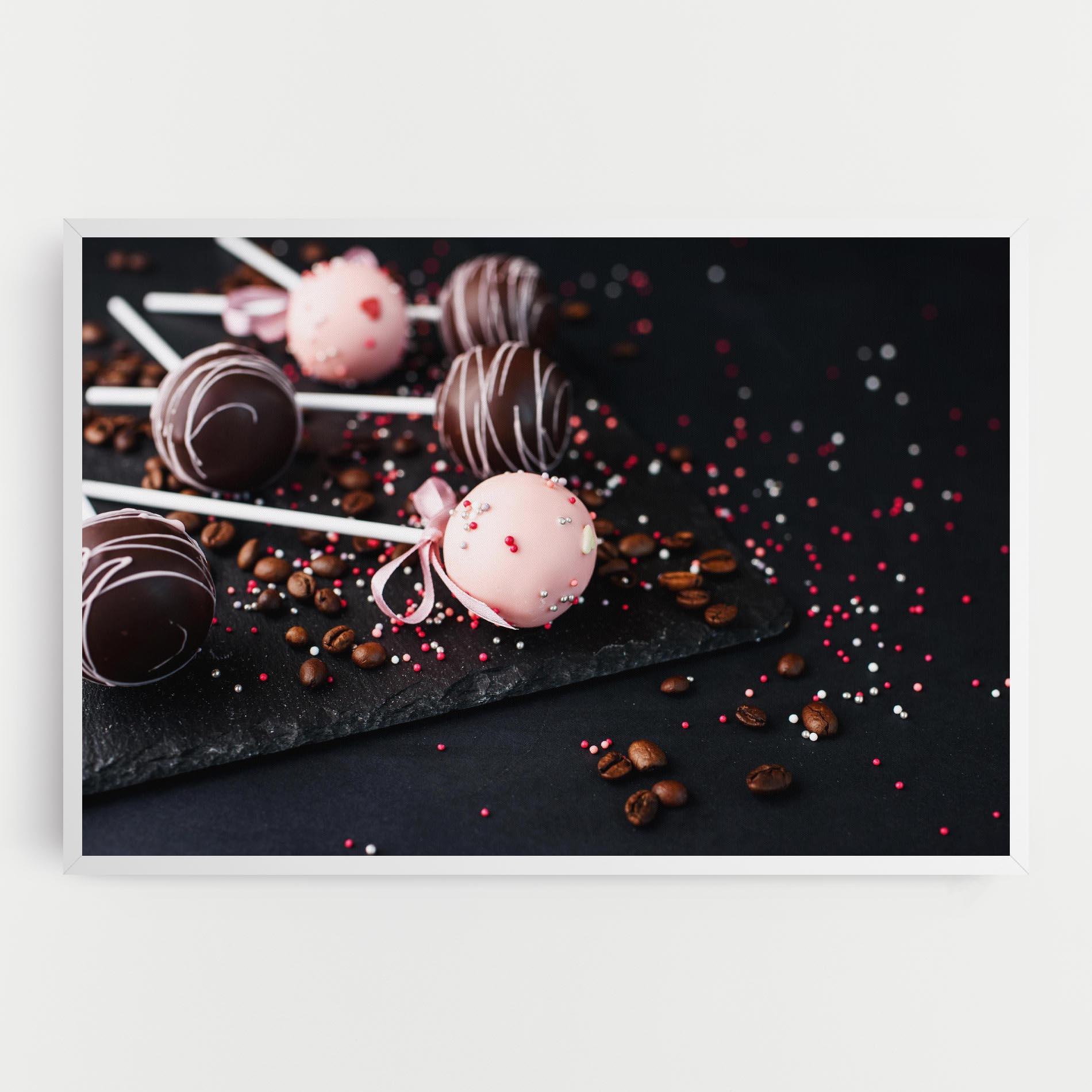 Tablou Canvas Chocolate Dessert mockup 0