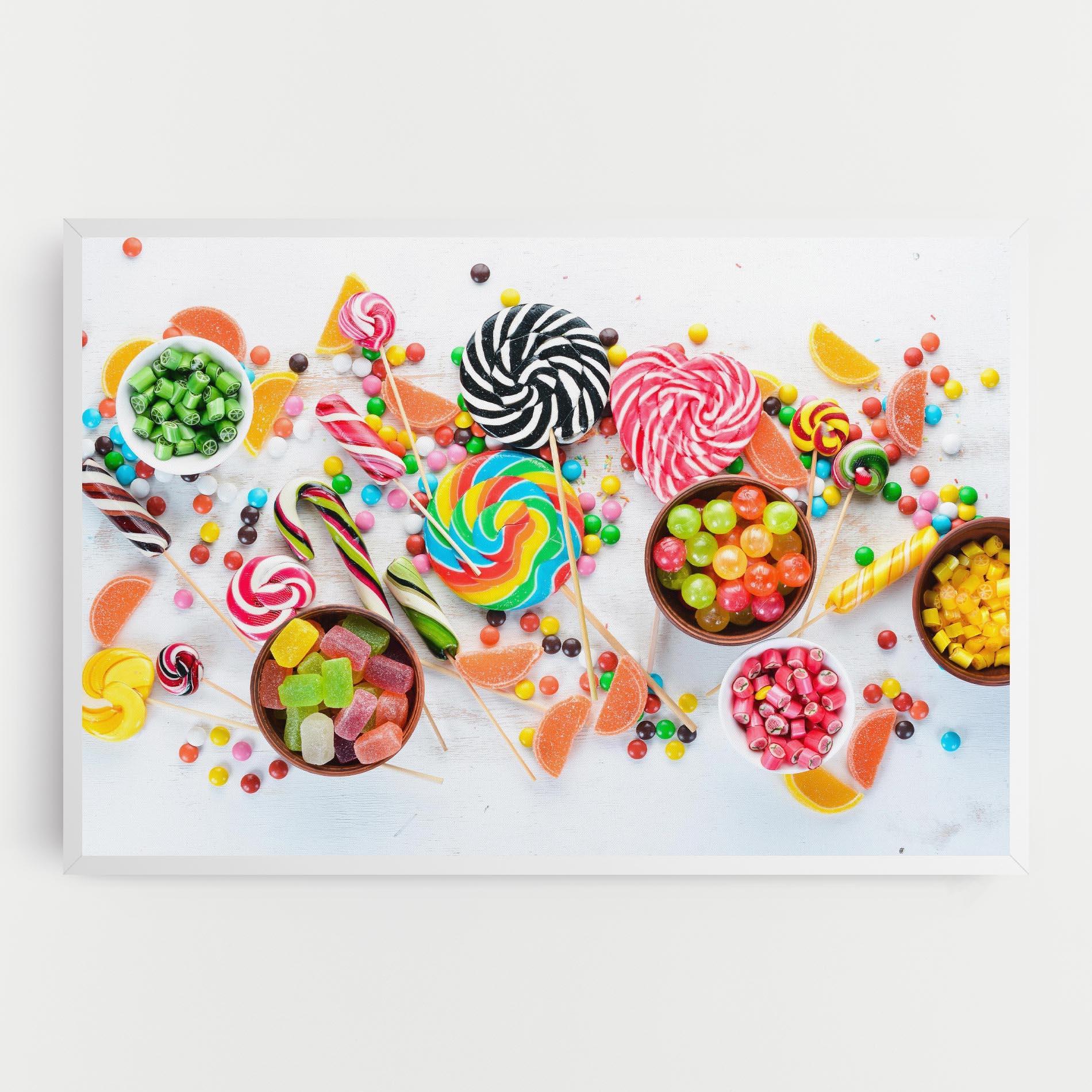 Tablou Canvas Colorful Candies Jelly mockup 0