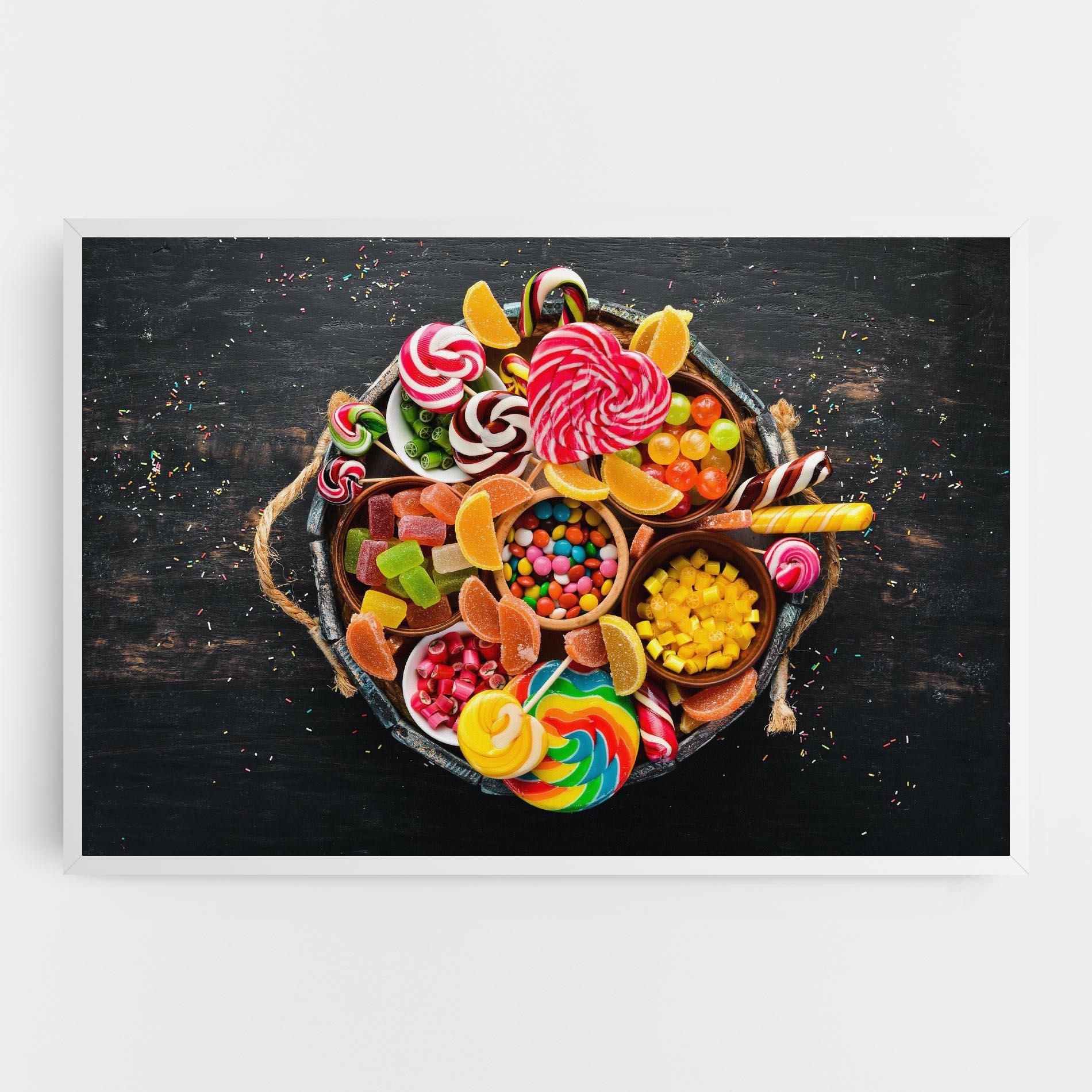 Tablou Canvas Colorful Sweets mockup 0