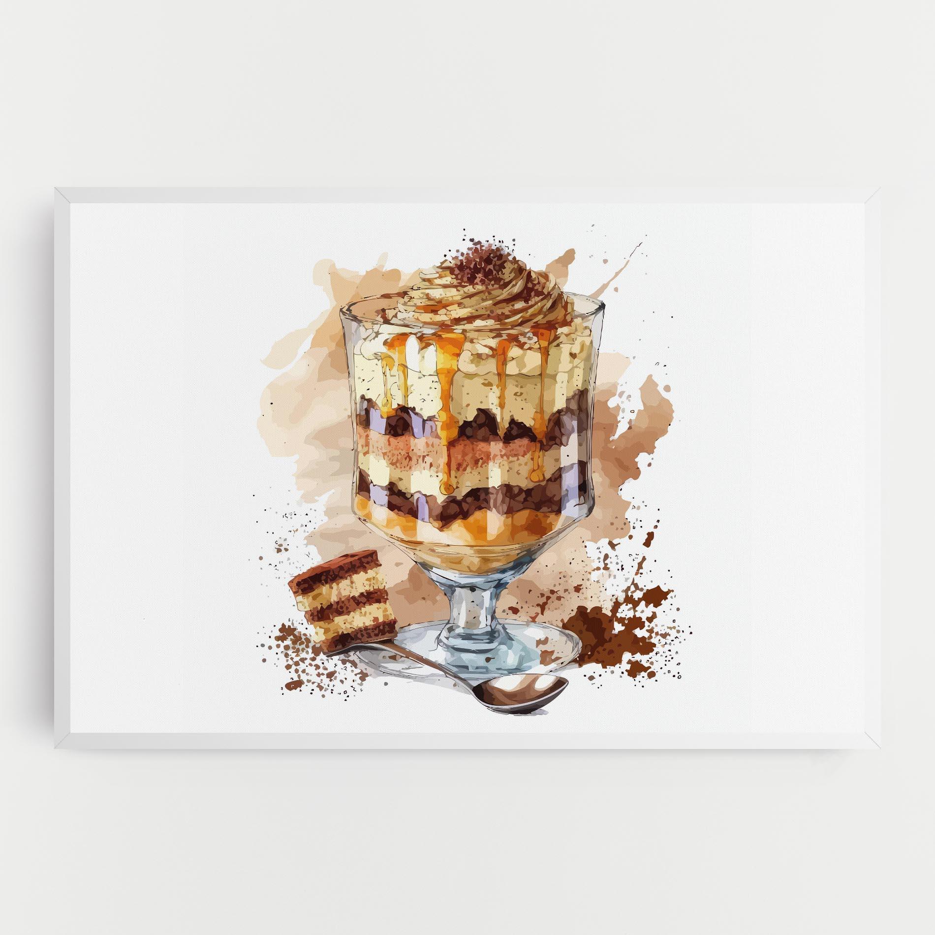 Tablou Canvas Cup Dessert mockup 0