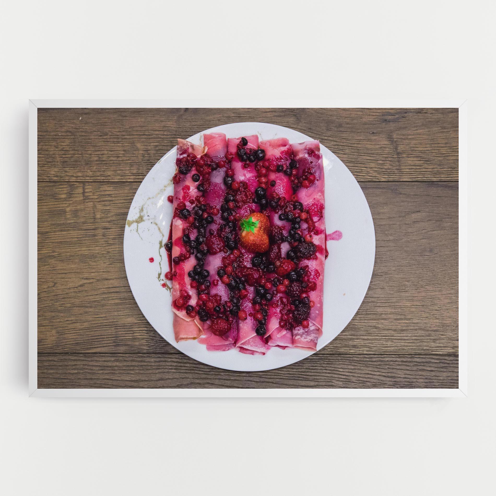 Tablou Canvas Strawberry Pancakes mockup 0