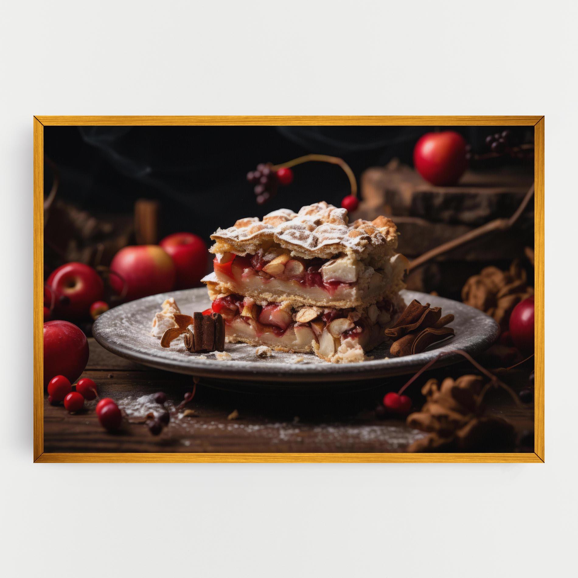 Tablou Canvas Apple Cinnamon mockup 0