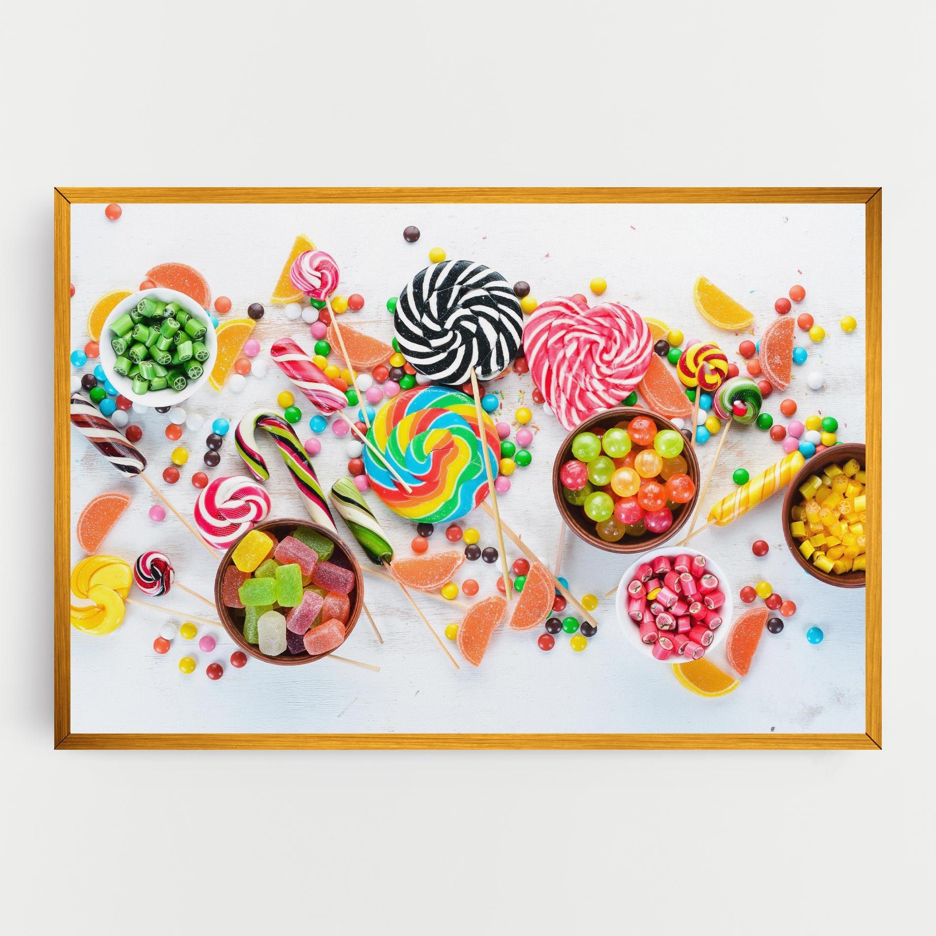 Colorful Candies Jelly mockup 0