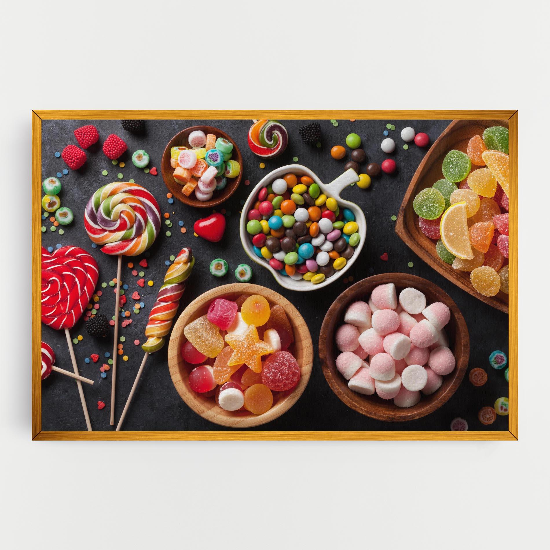 Tablou Canvas Colorful Candies mockup 0