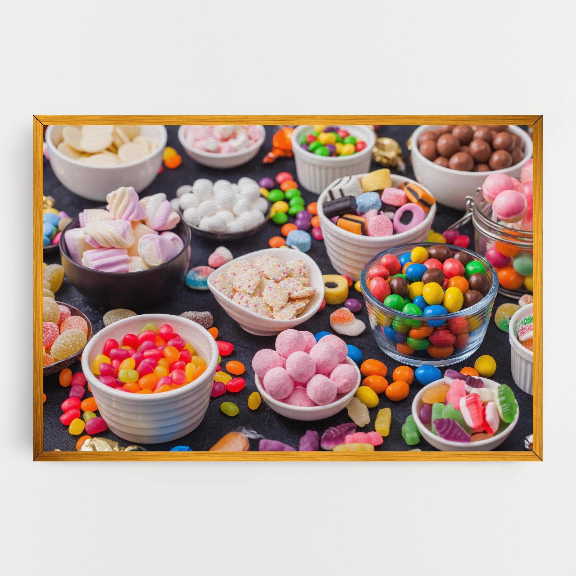 Tablou Canvas Lollipop Candies mockup 0