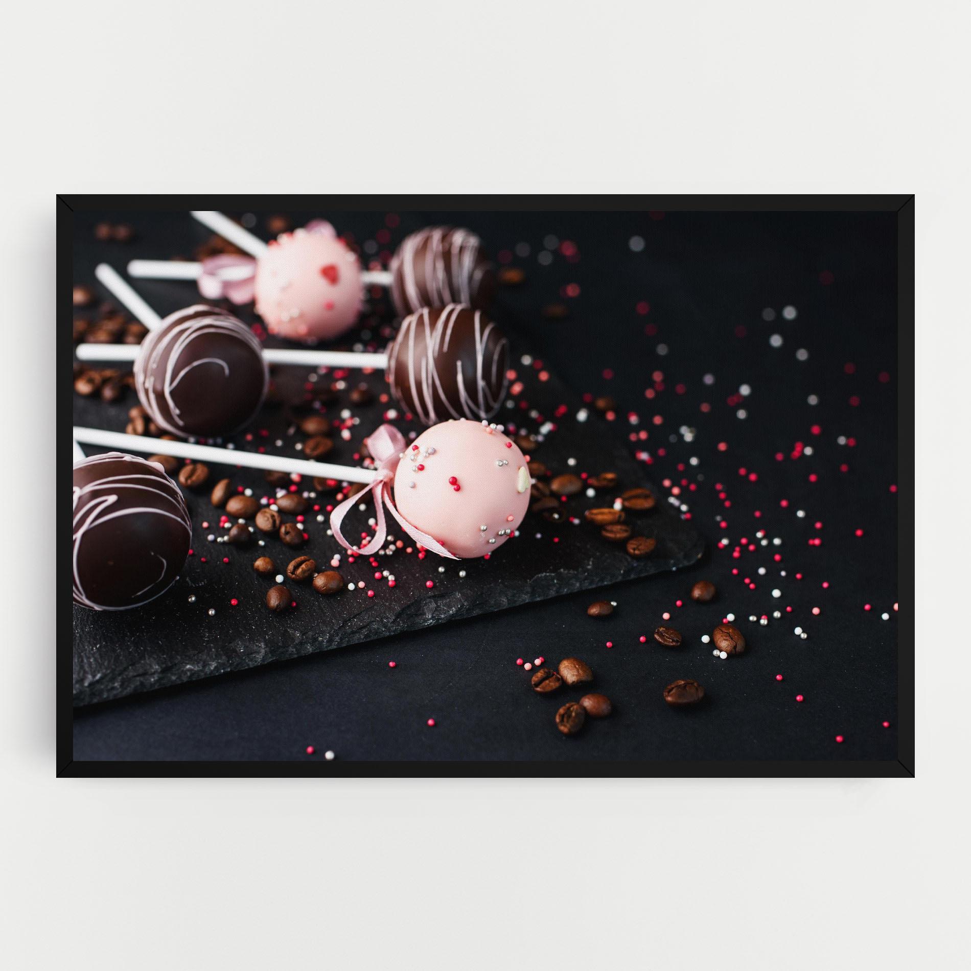 Tablou Canvas Chocolate Dessert mockup 0