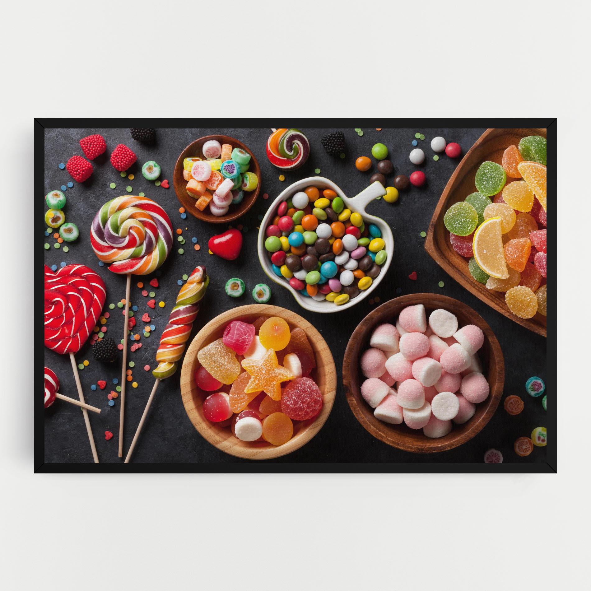 Tablou Canvas Colorful Candies mockup 0