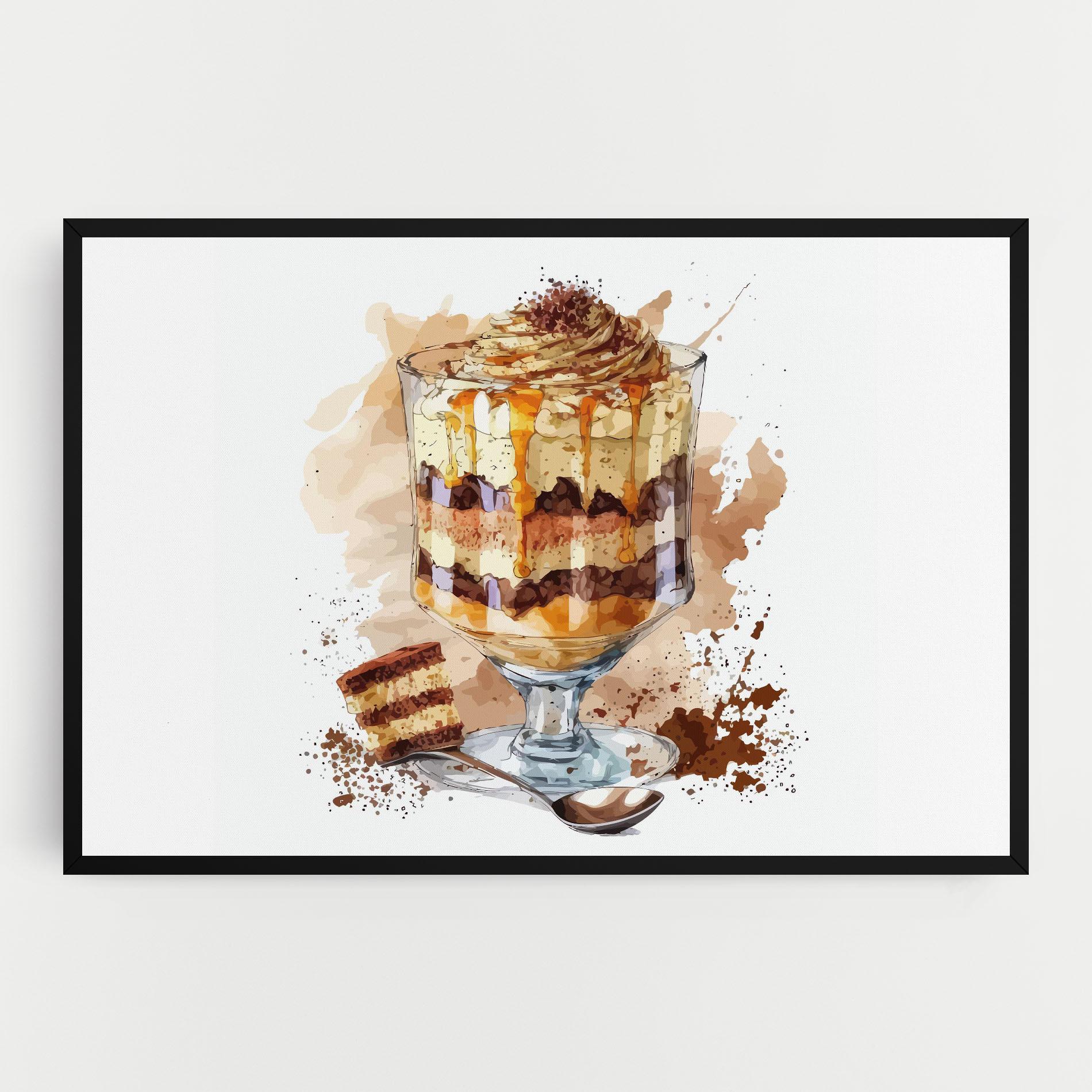 Tablou Canvas Cup Dessert mockup 0