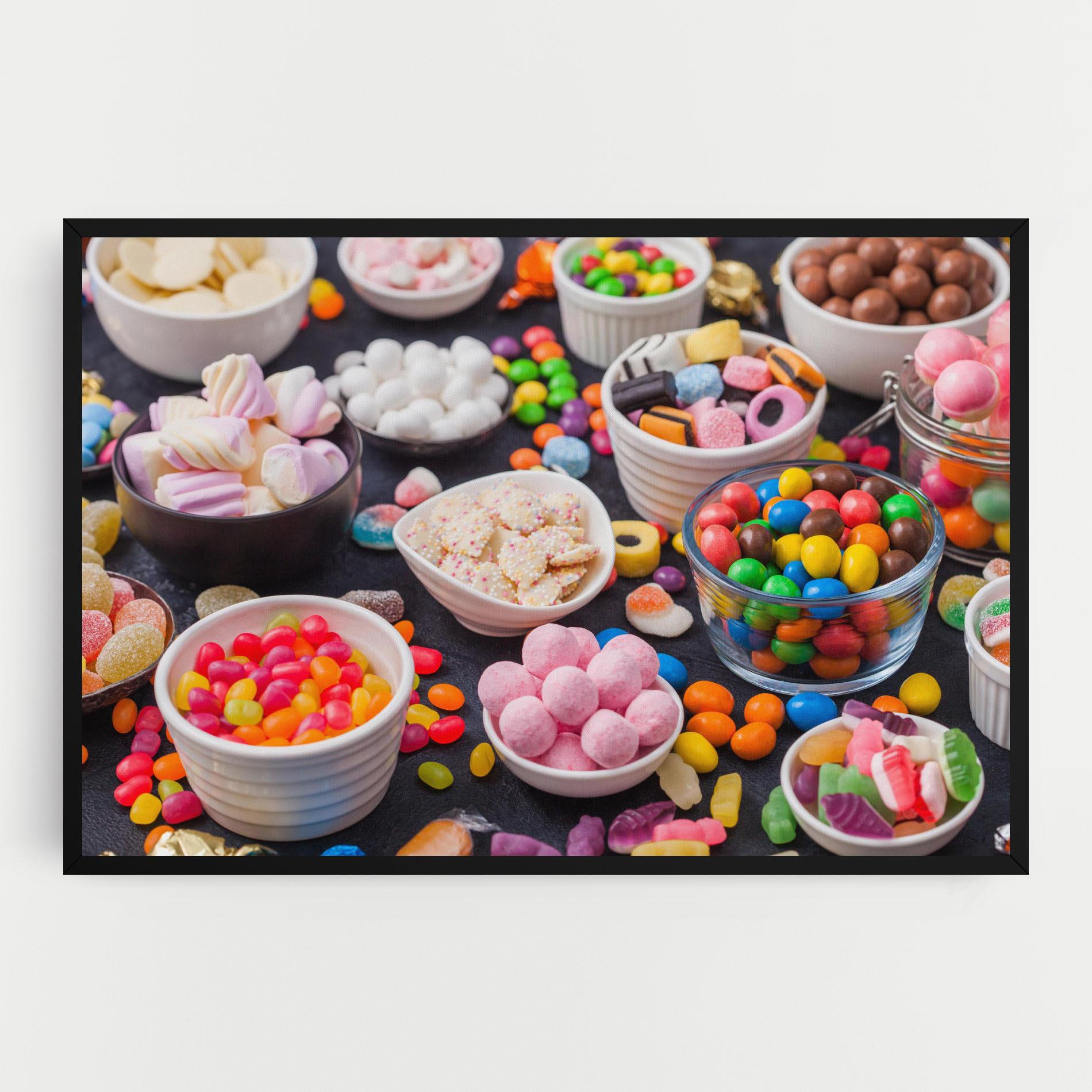 Tablou Canvas Lollipop Candies mockup 0