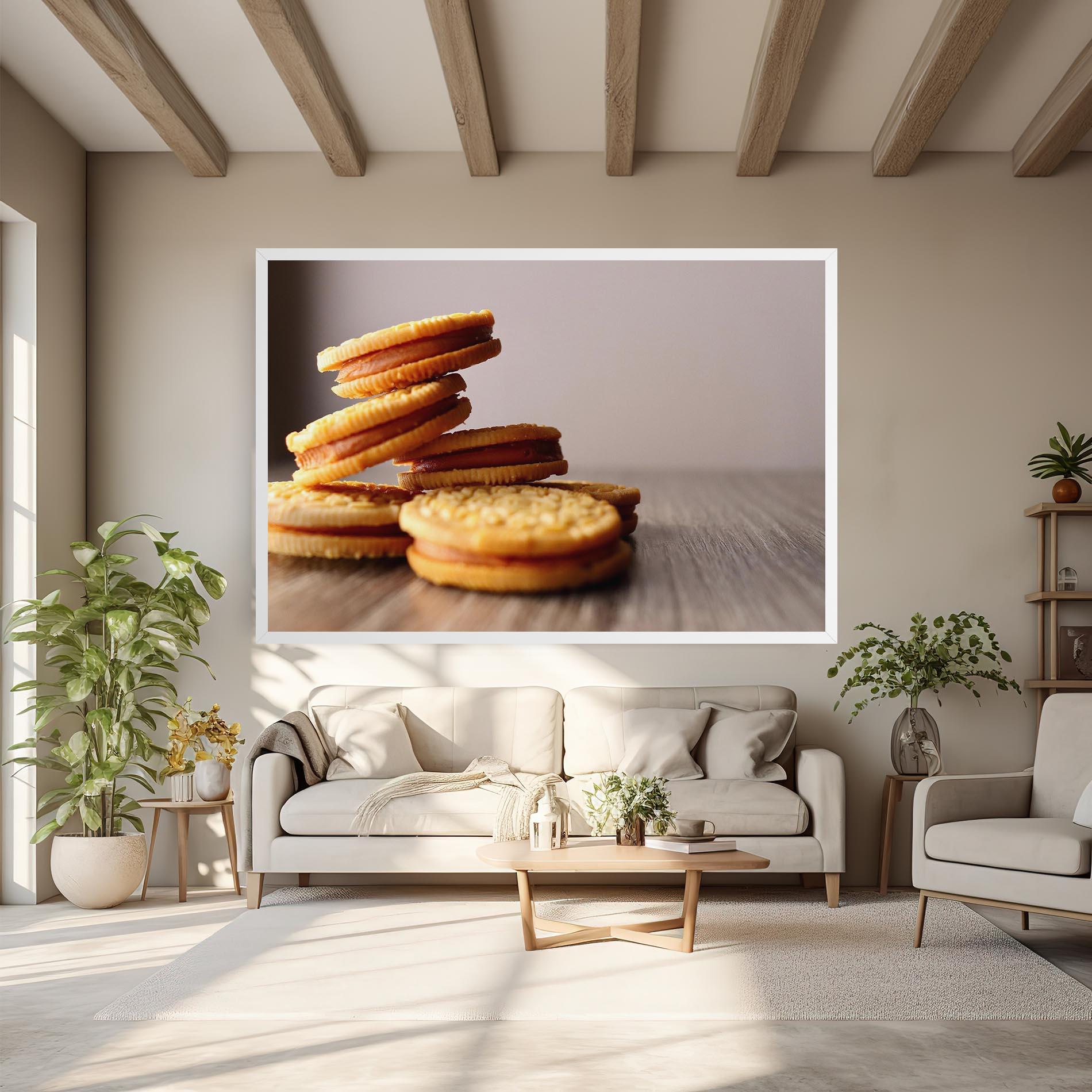 Tablou Canvas Biscuits mockup 6