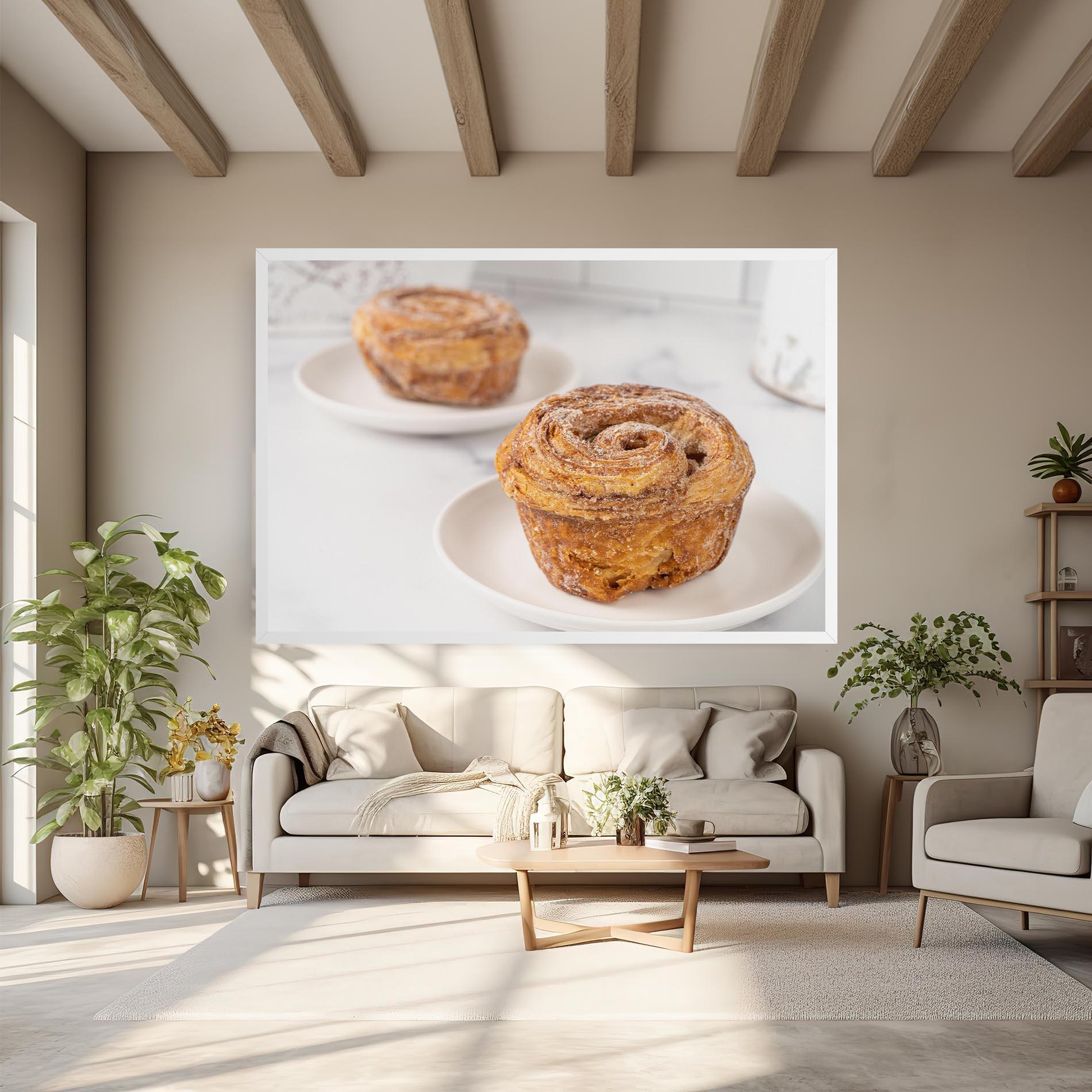 Tablou Canvas Cinnamon Roll mockup 6