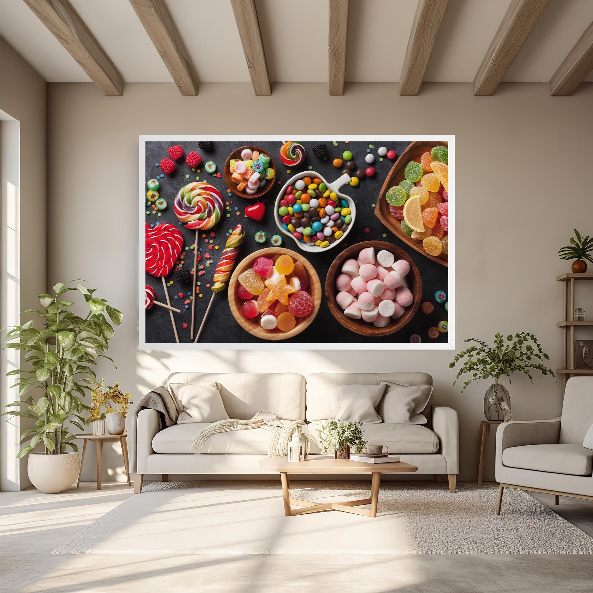 Tablou Canvas Colorful Candies mockup 6