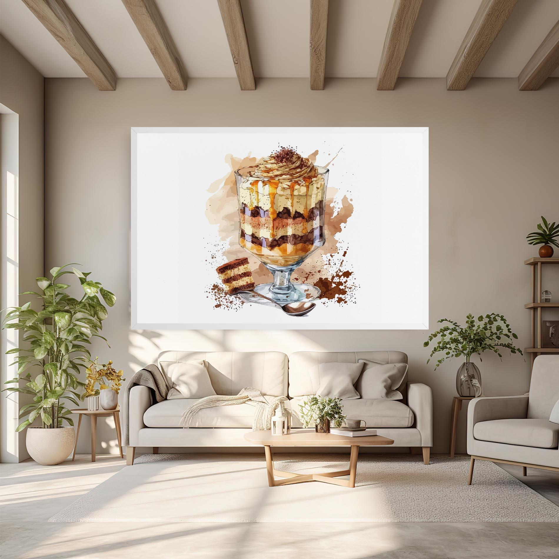 Tablou Canvas Cup Dessert mockup 6