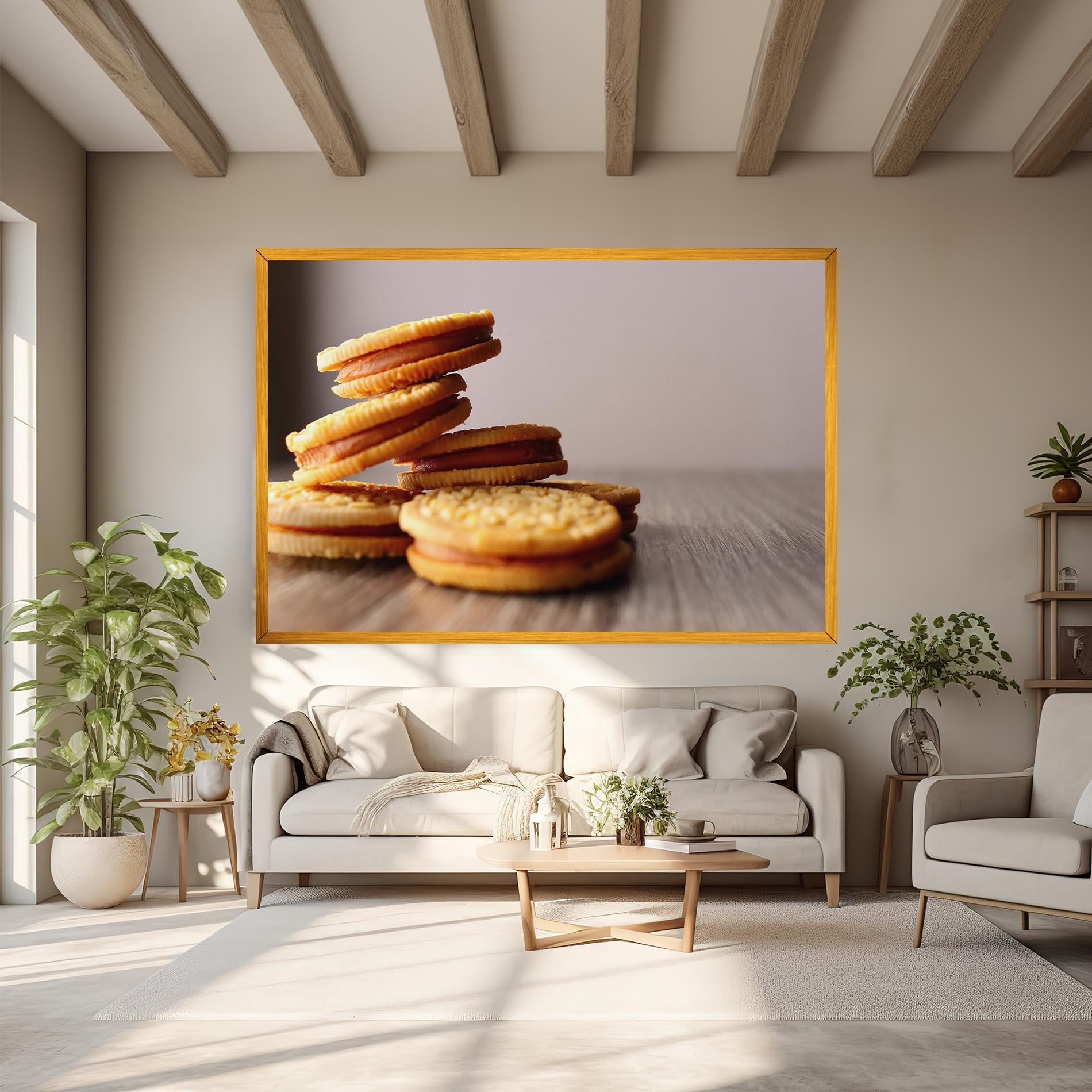 Tablou Canvas Biscuits mockup 6
