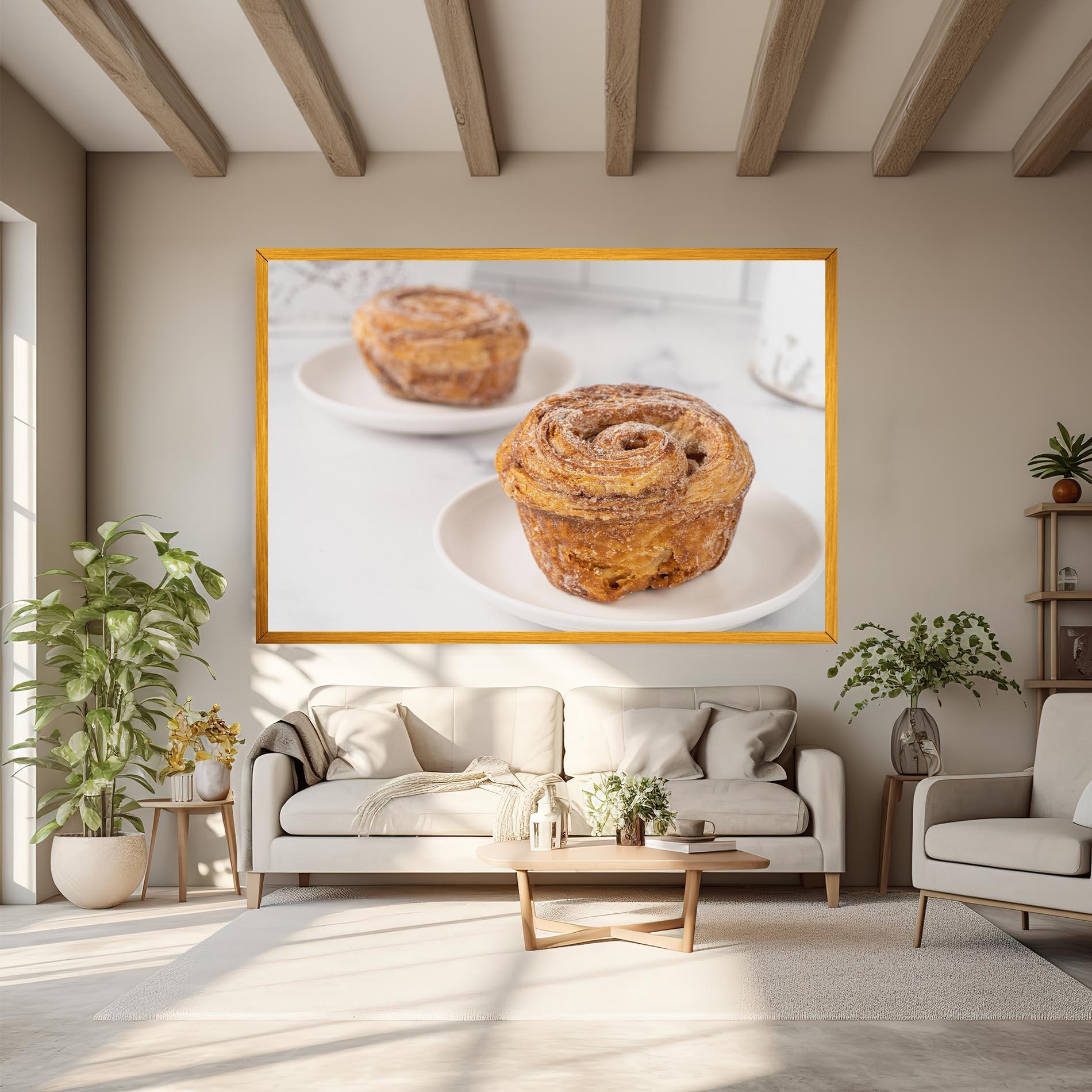 Tablou Canvas Cinnamon Roll mockup 6