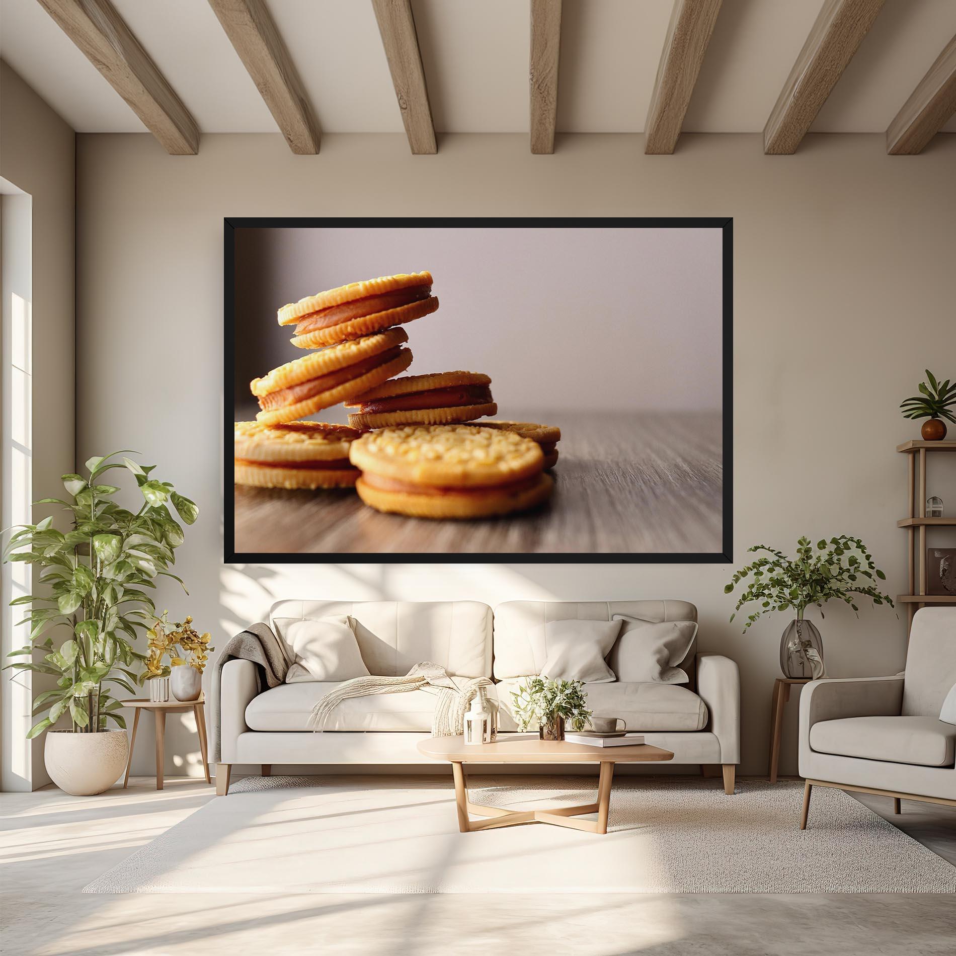 Tablou Canvas Biscuits mockup 6