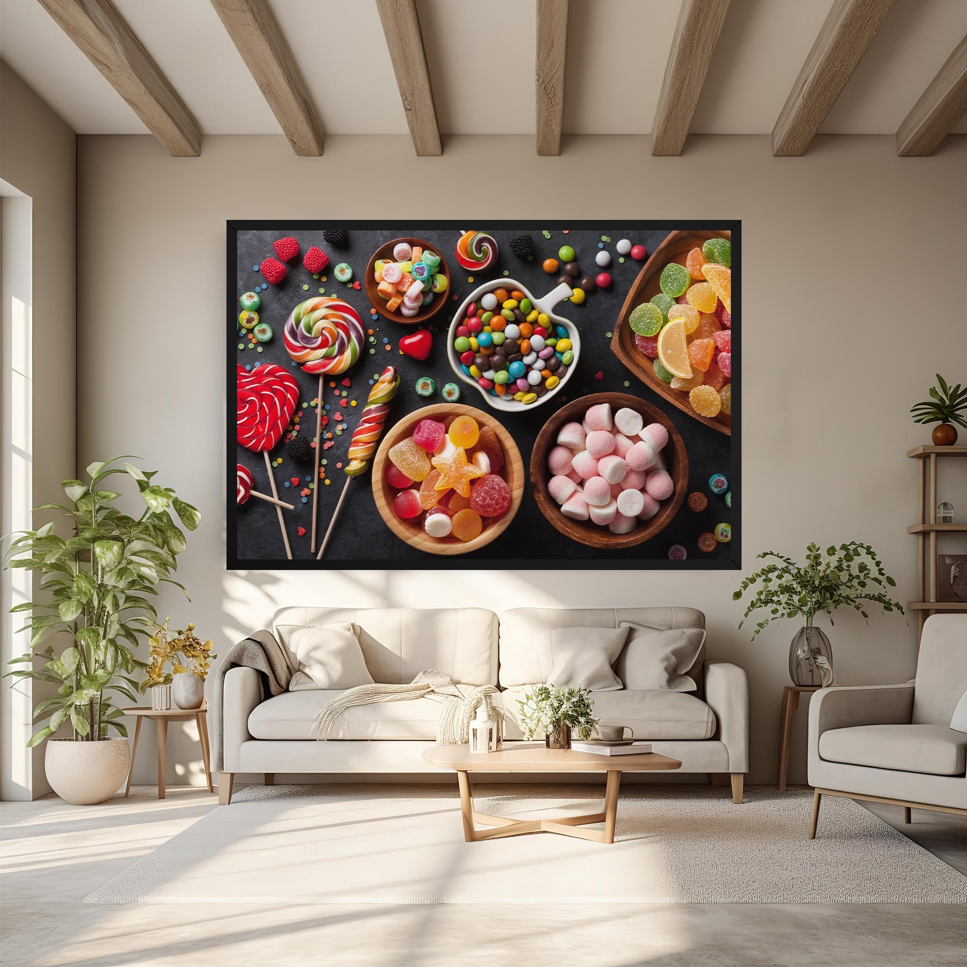 Tablou Canvas Colorful Candies mockup 6