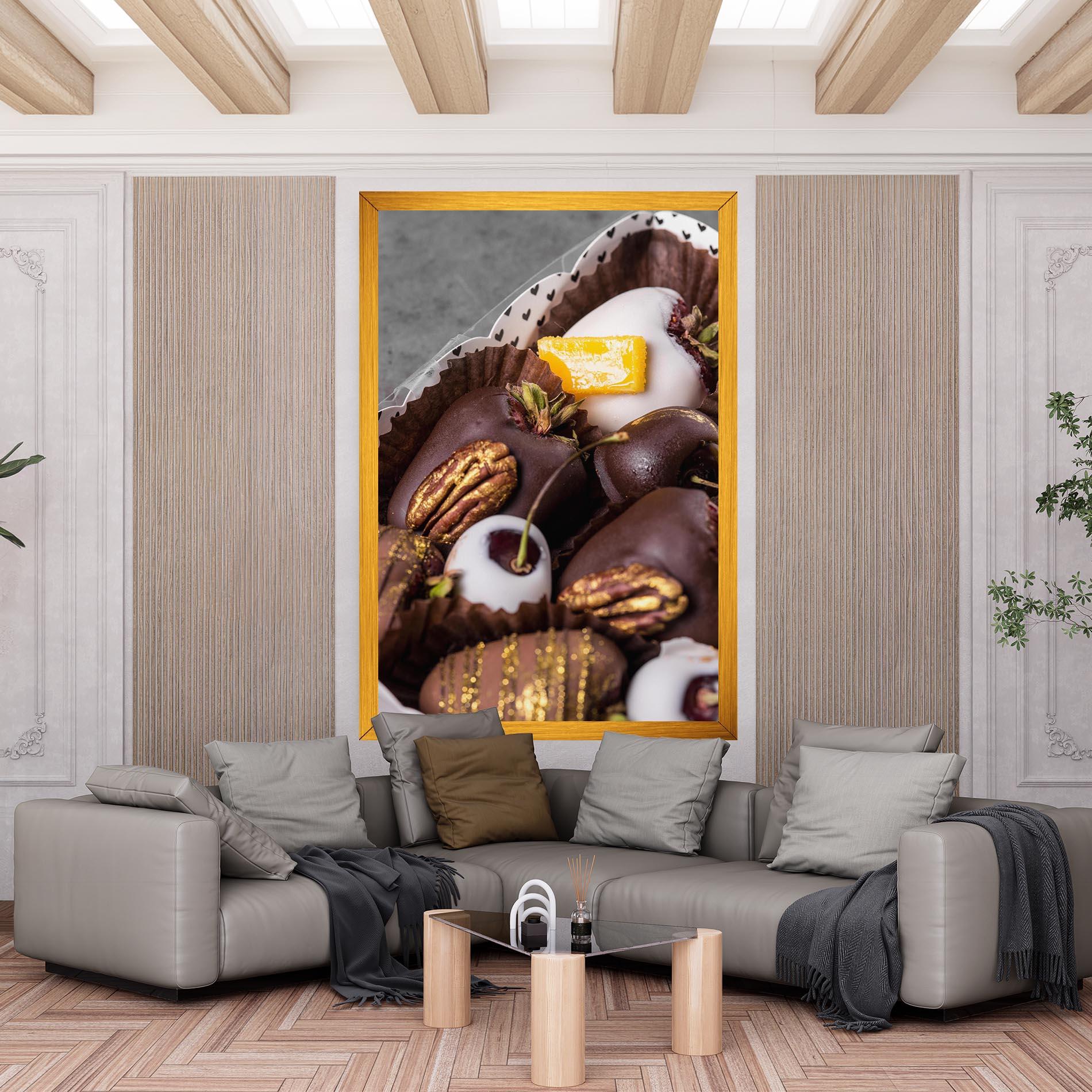 Tablou Canvas Chocolate Covered mockup 6