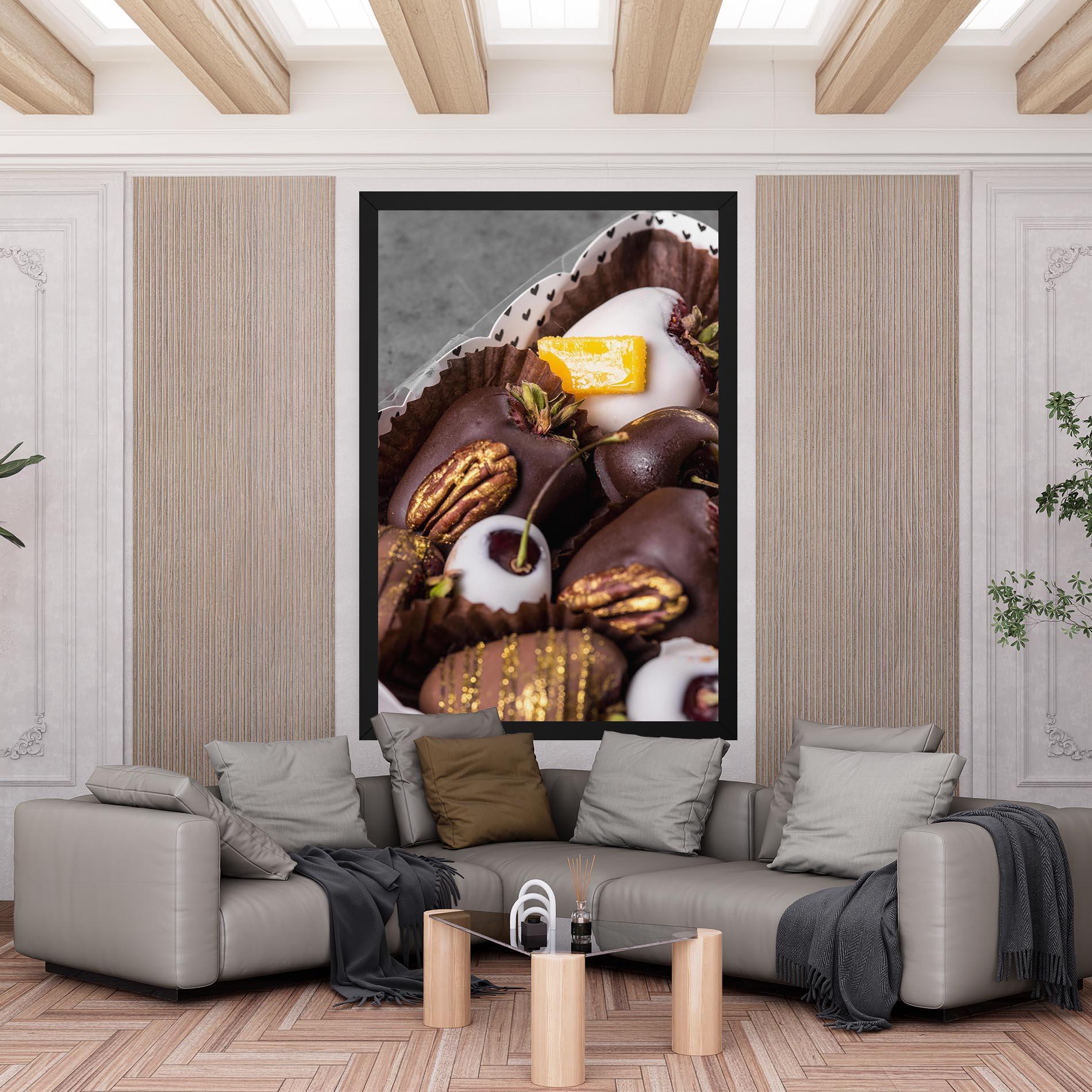 Tablou Canvas Chocolate Covered mockup 6