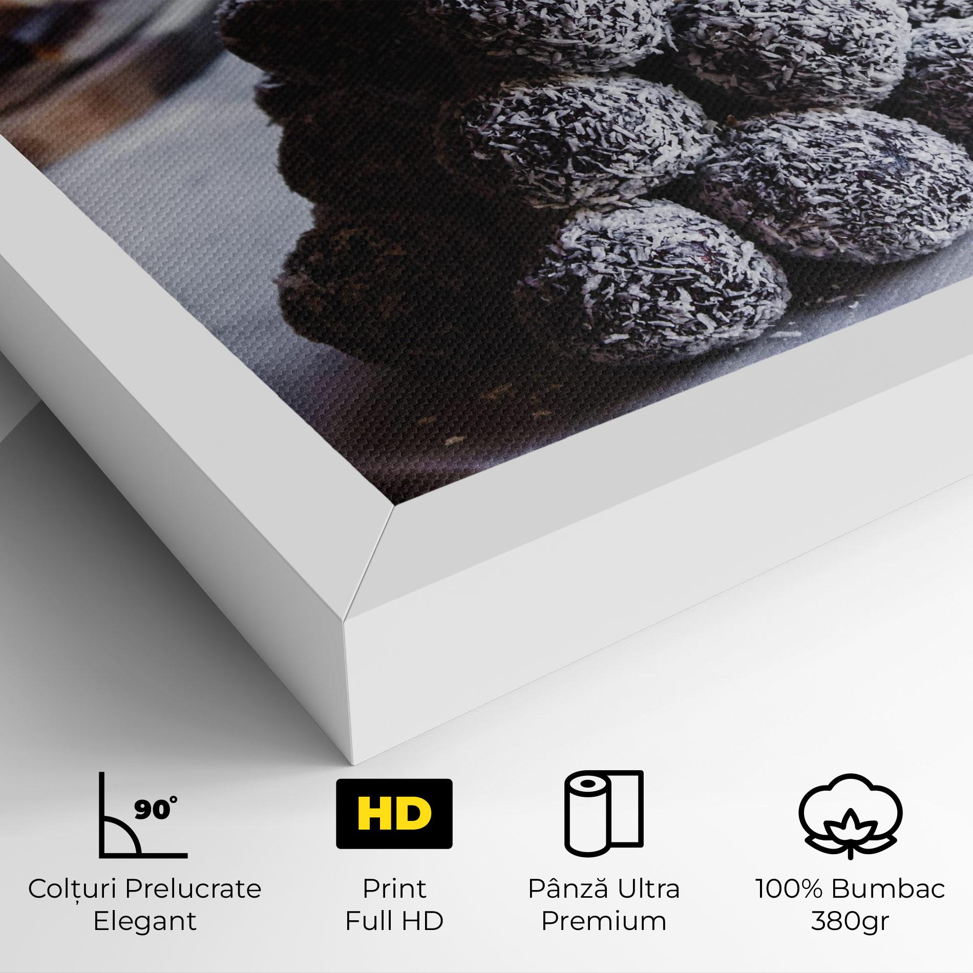Tablou Canvas Chocolate Balls mockup 4