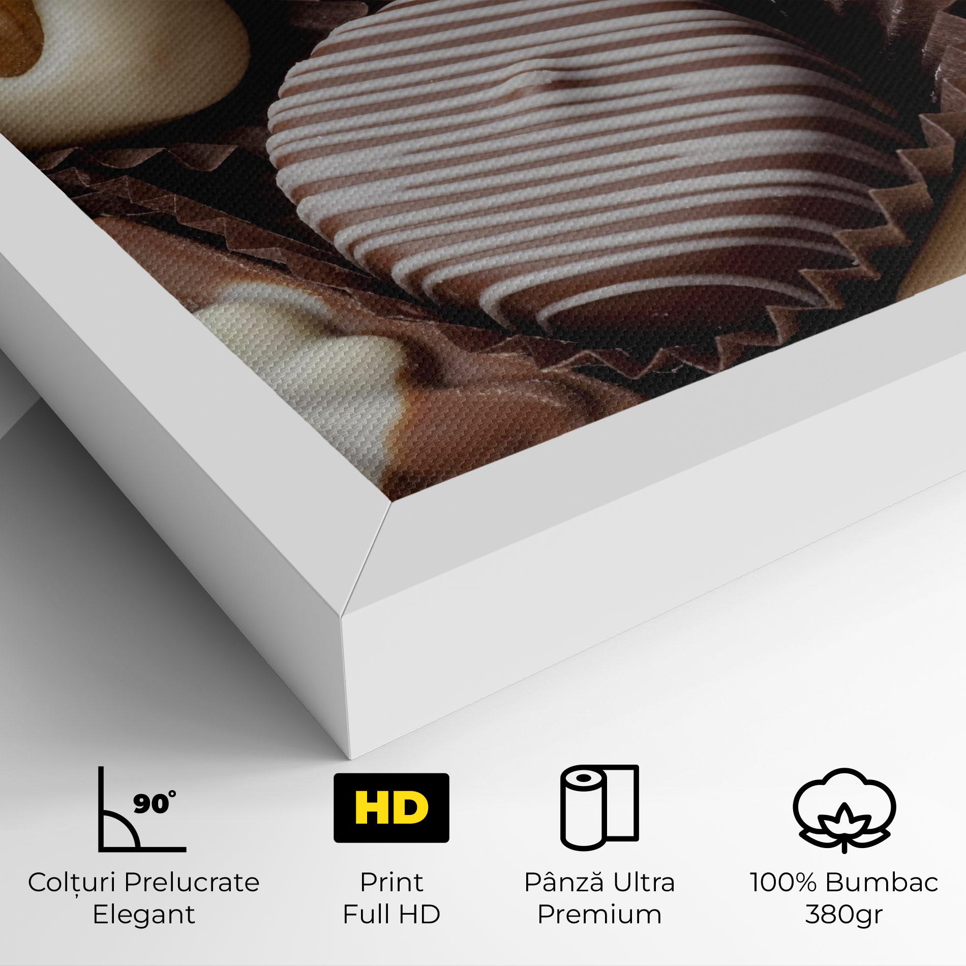 Tablou Canvas Chocolate Bonbons mockup 4