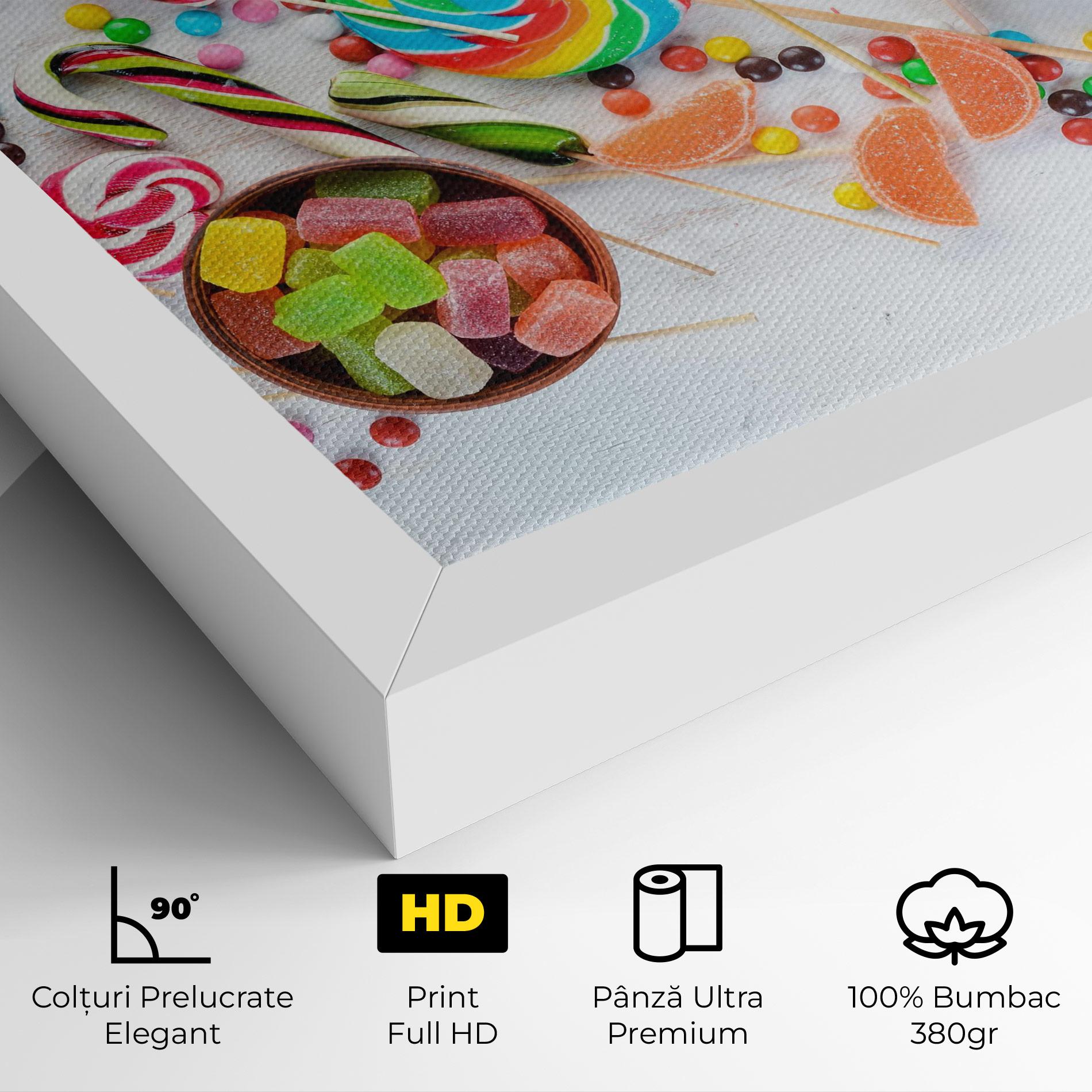 Tablou Canvas Colorful Candies Jelly mockup 4