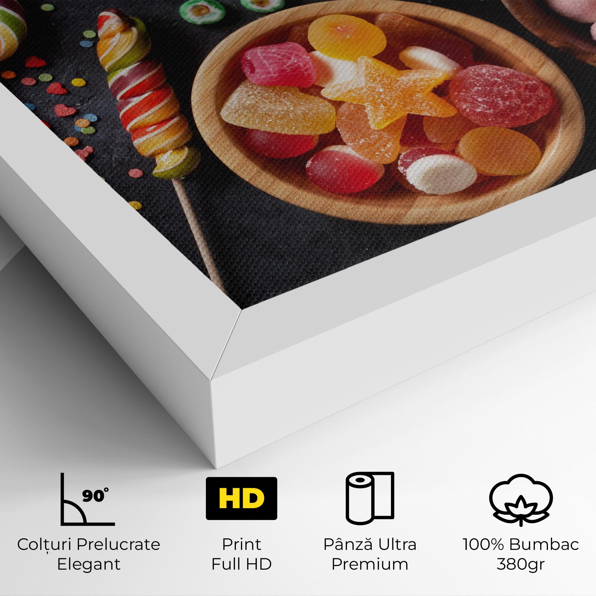 Tablou Canvas Colorful Candies mockup 4