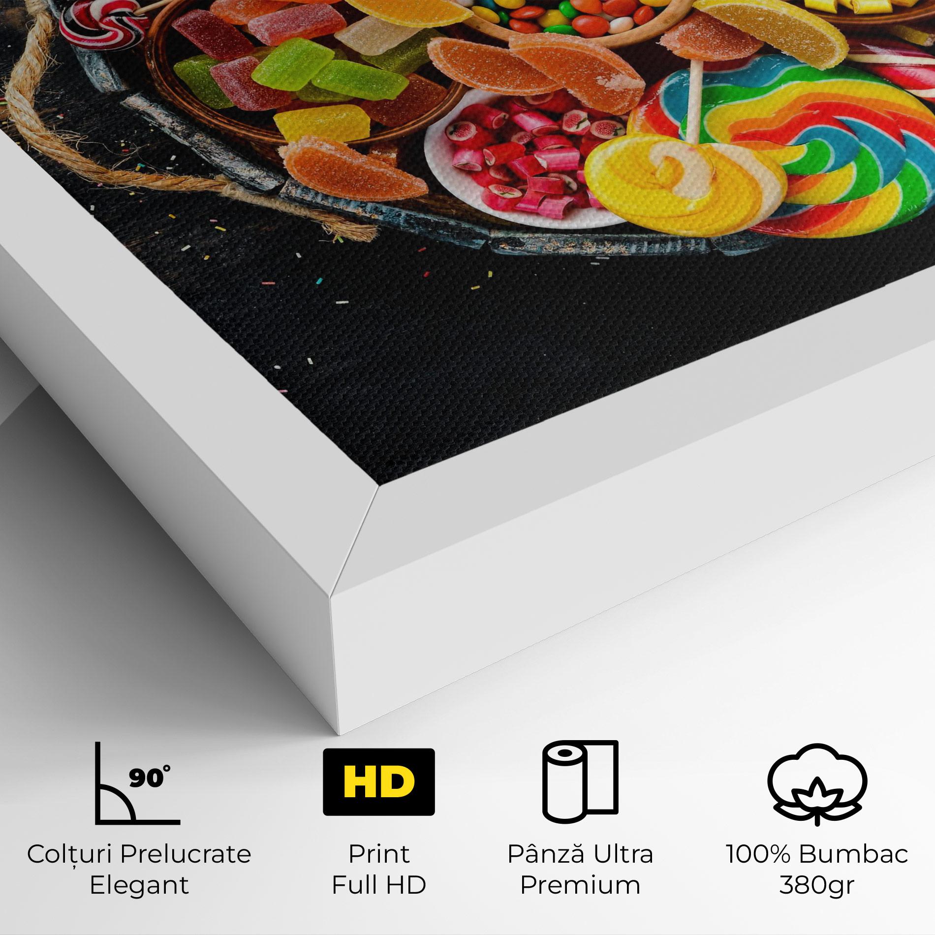 Tablou Canvas Colorful Sweets mockup 4