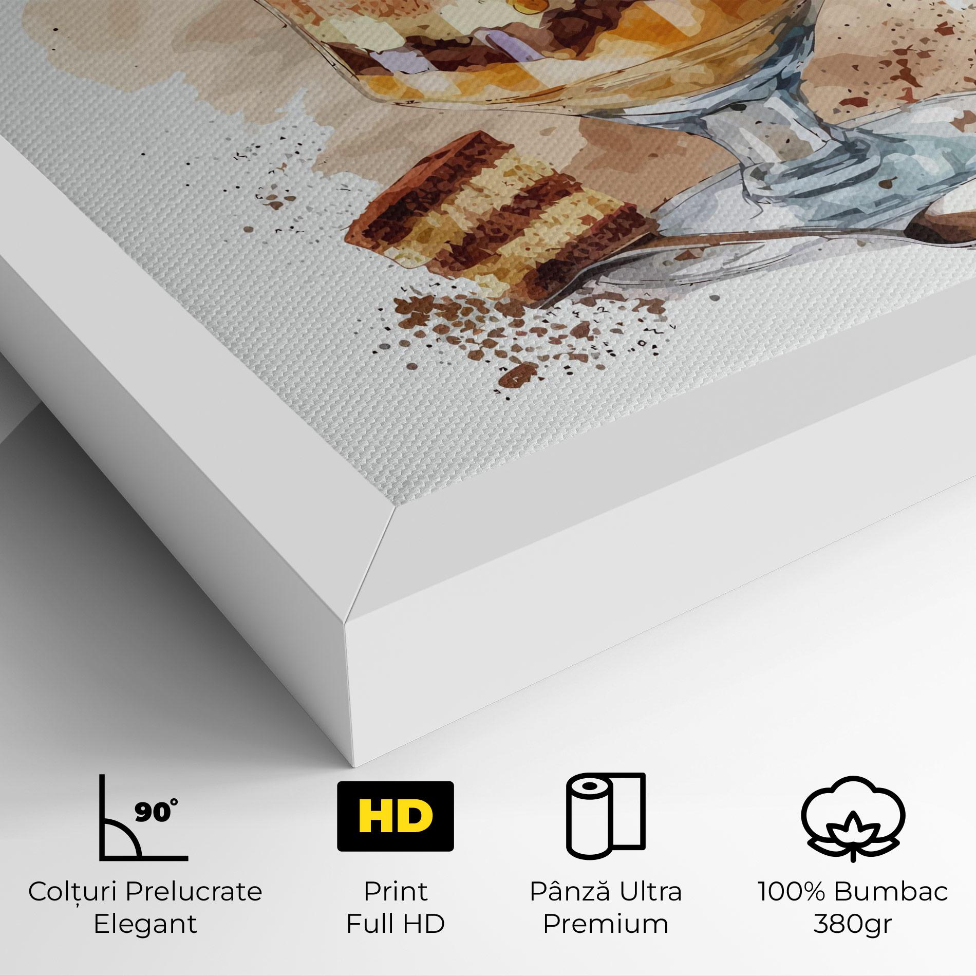Tablou Canvas Cup Dessert mockup 4