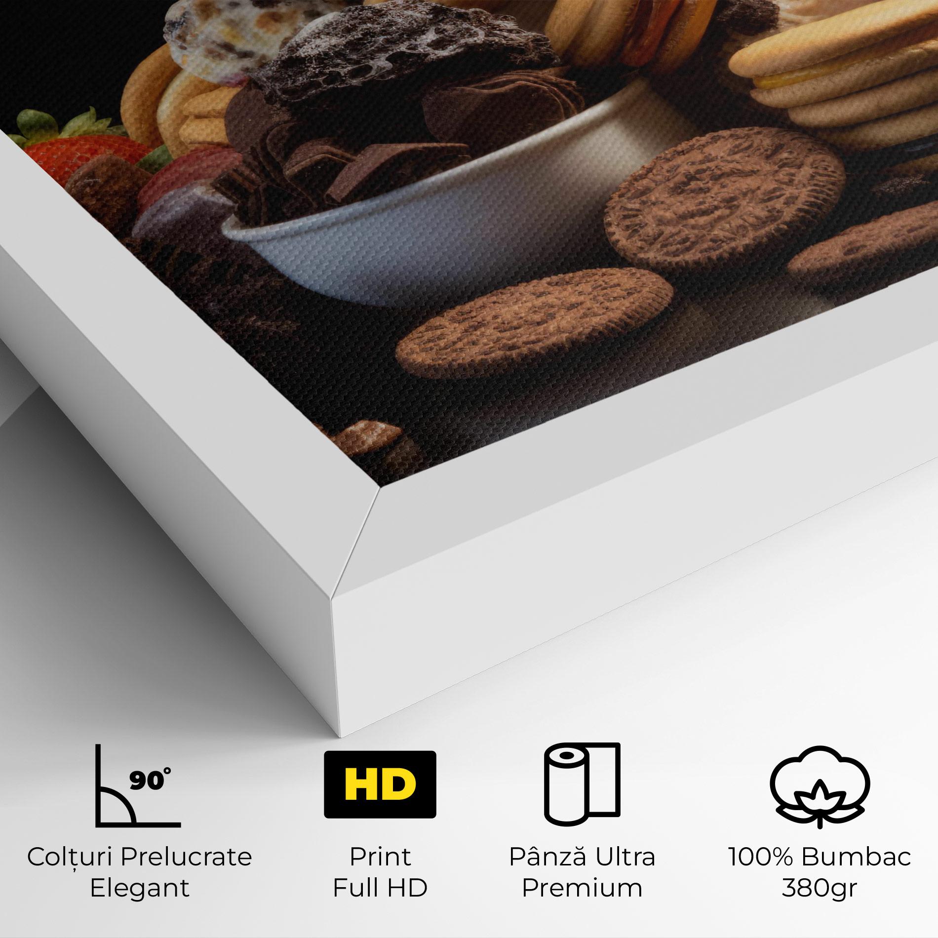 Tablou Canvas Ice Cream Cookies mockup 4