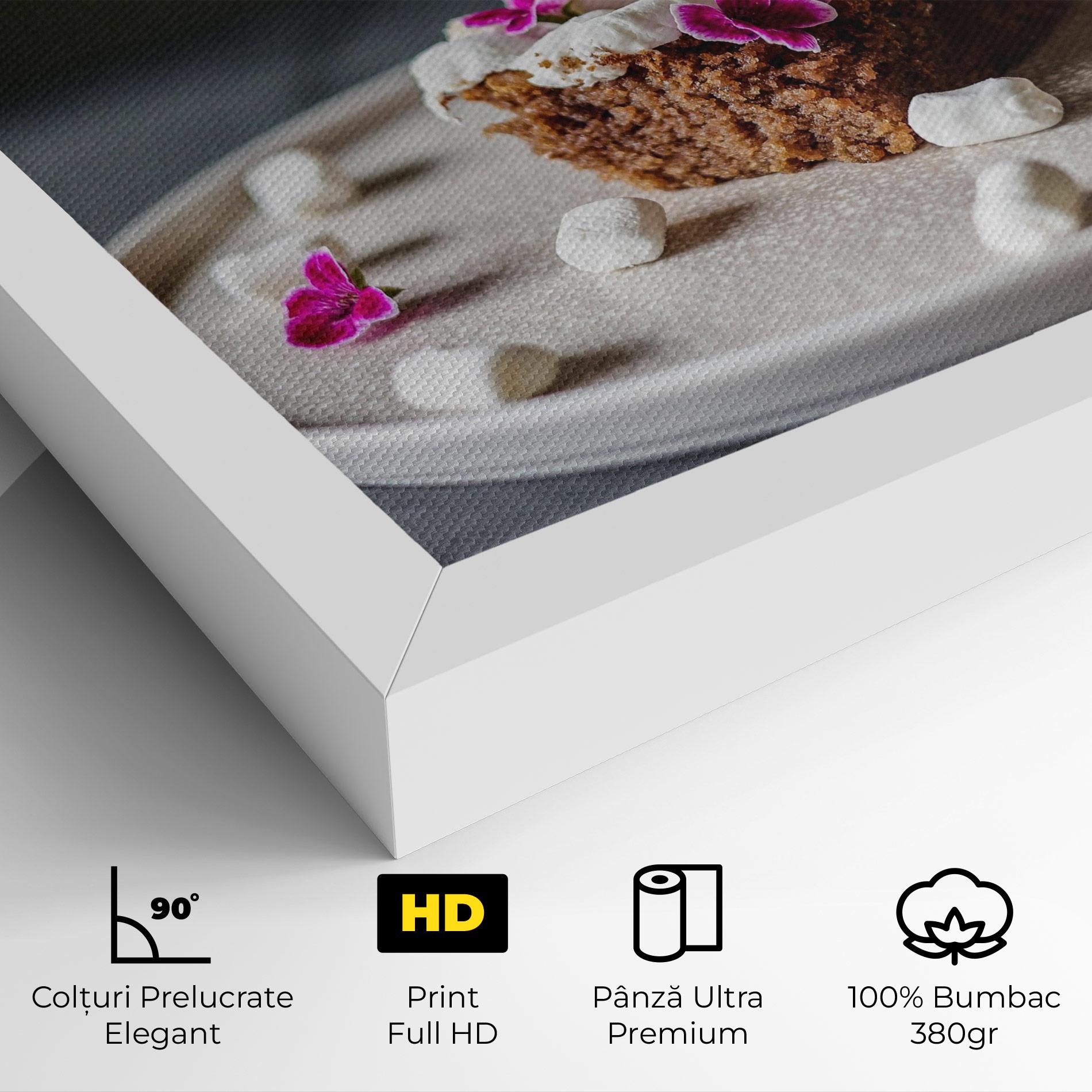 Tablou Canvas Marshmallow Cake mockup 4