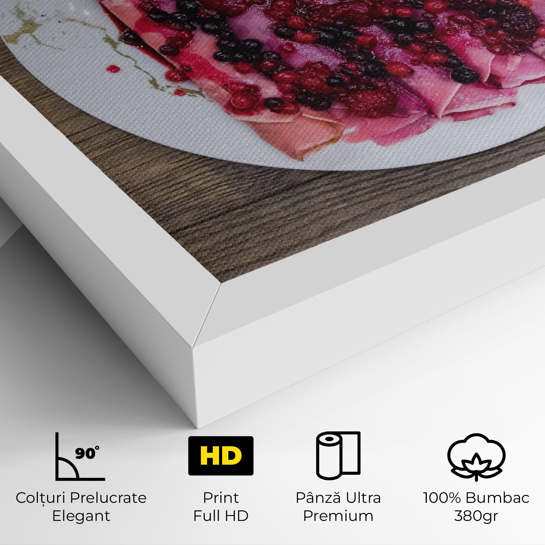 Tablou Canvas Strawberry Pancakes mockup 4