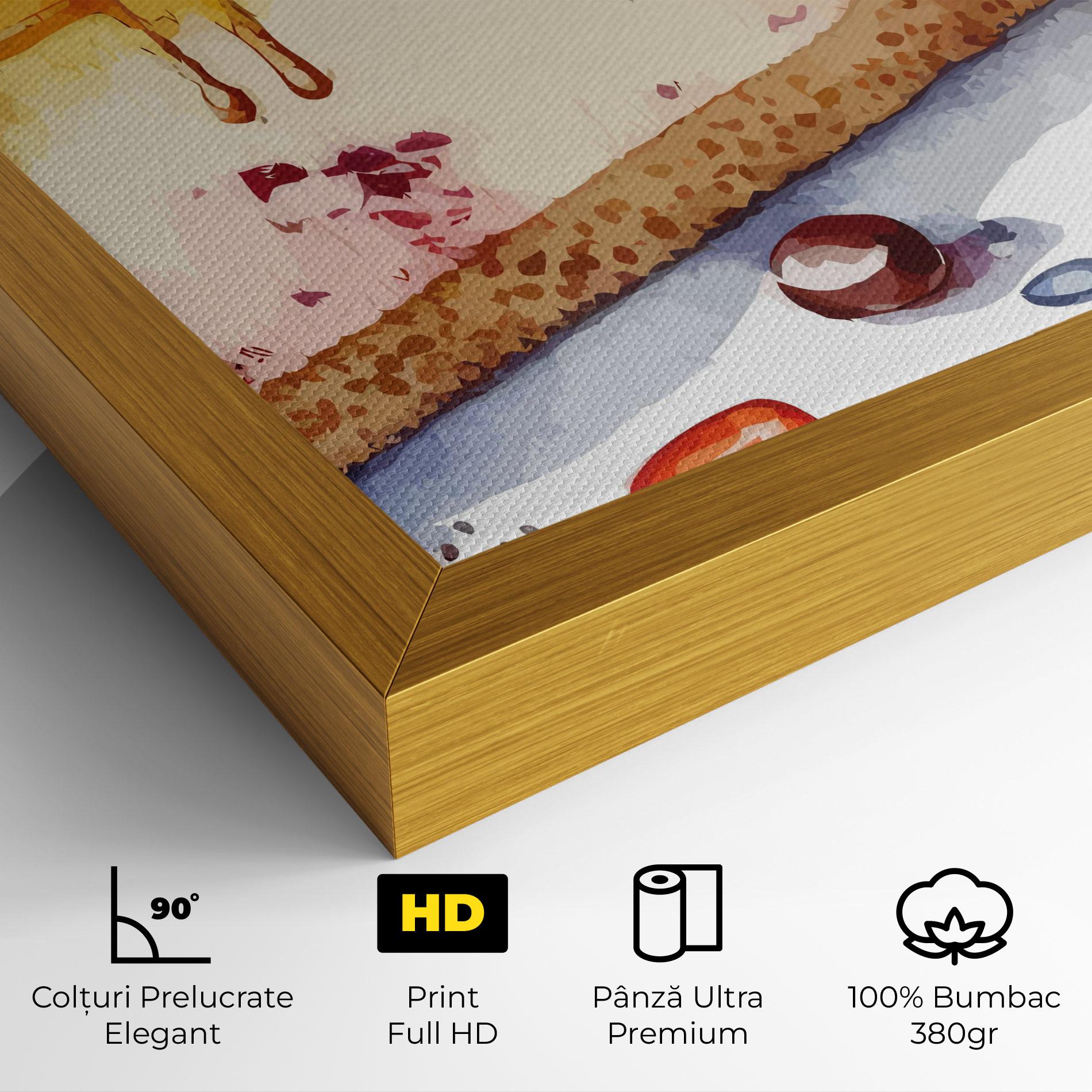 Tablou Canvas Cheesecake mockup 4