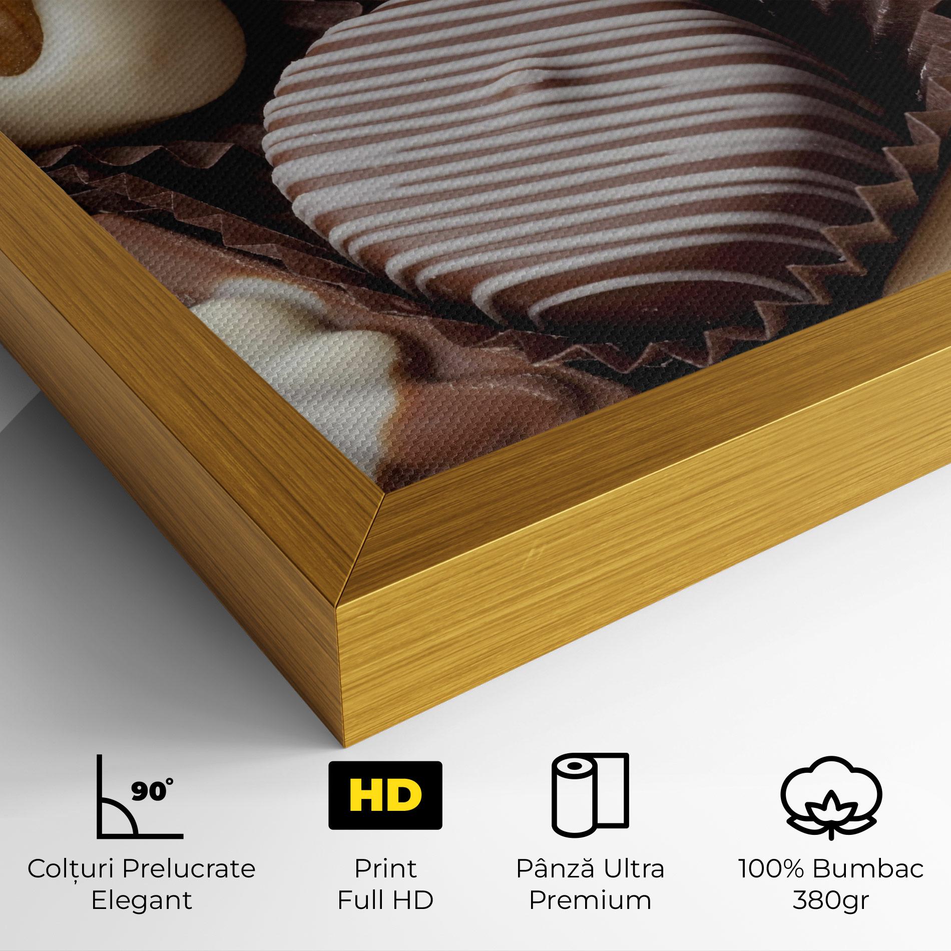 Tablou Canvas Chocolate Bonbons mockup 4