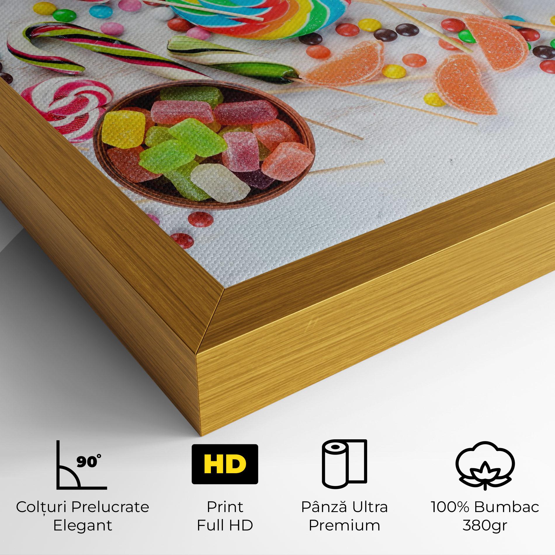 Tablou Canvas Colorful Candies Jelly mockup 4