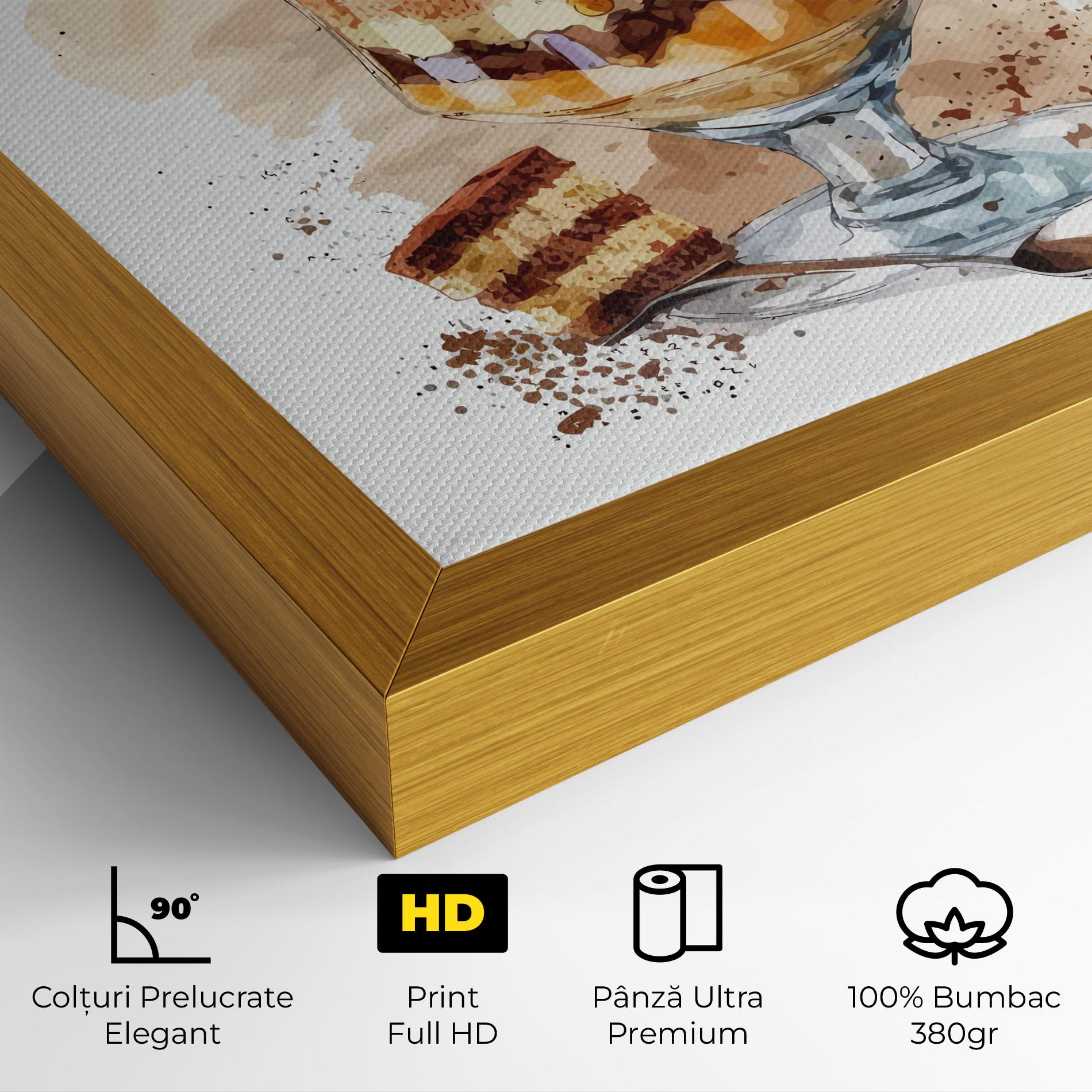 Tablou Canvas Cup Dessert mockup 4