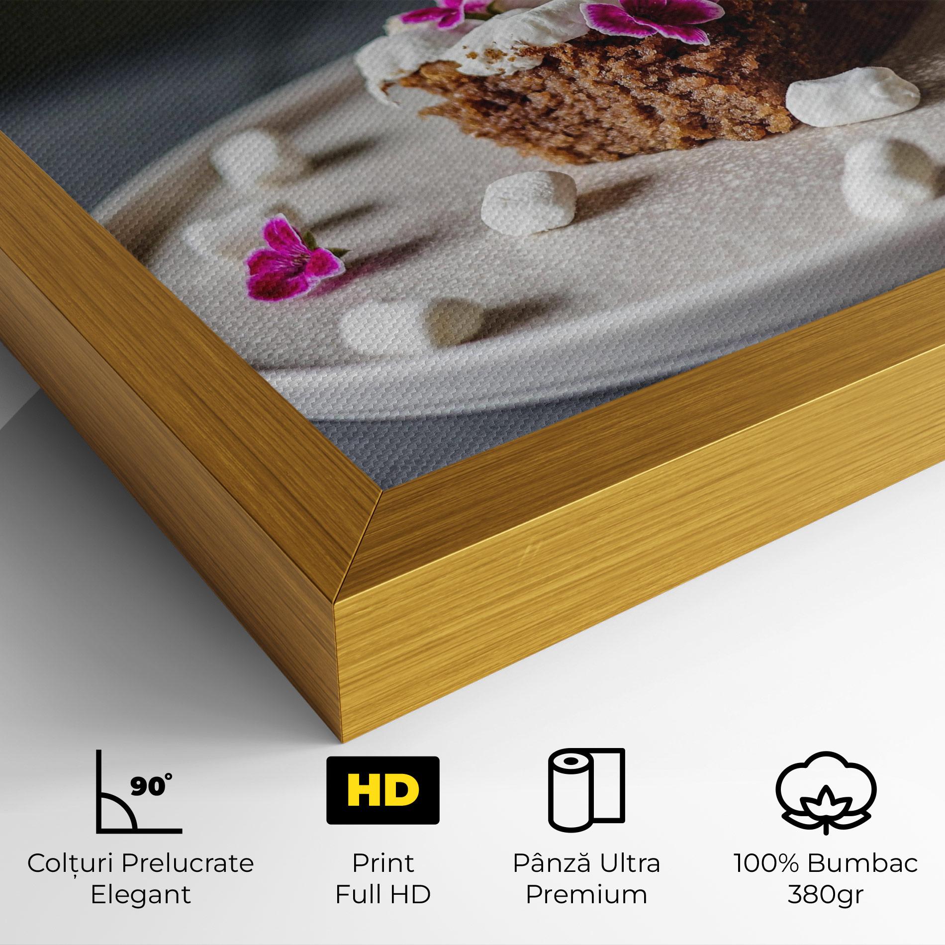 Tablou Canvas Marshmallow Cake mockup 4