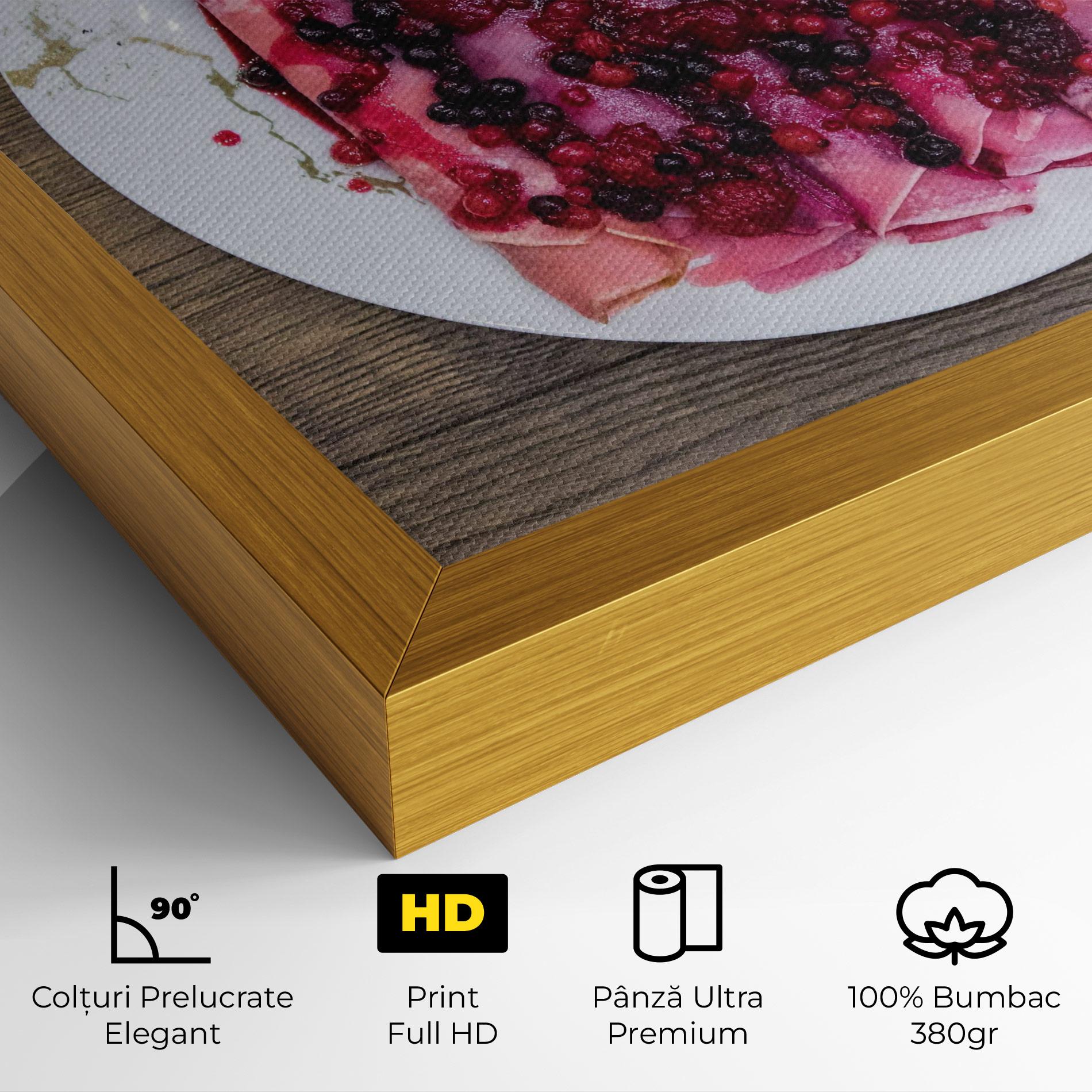 Tablou Canvas Strawberry Pancakes mockup 4