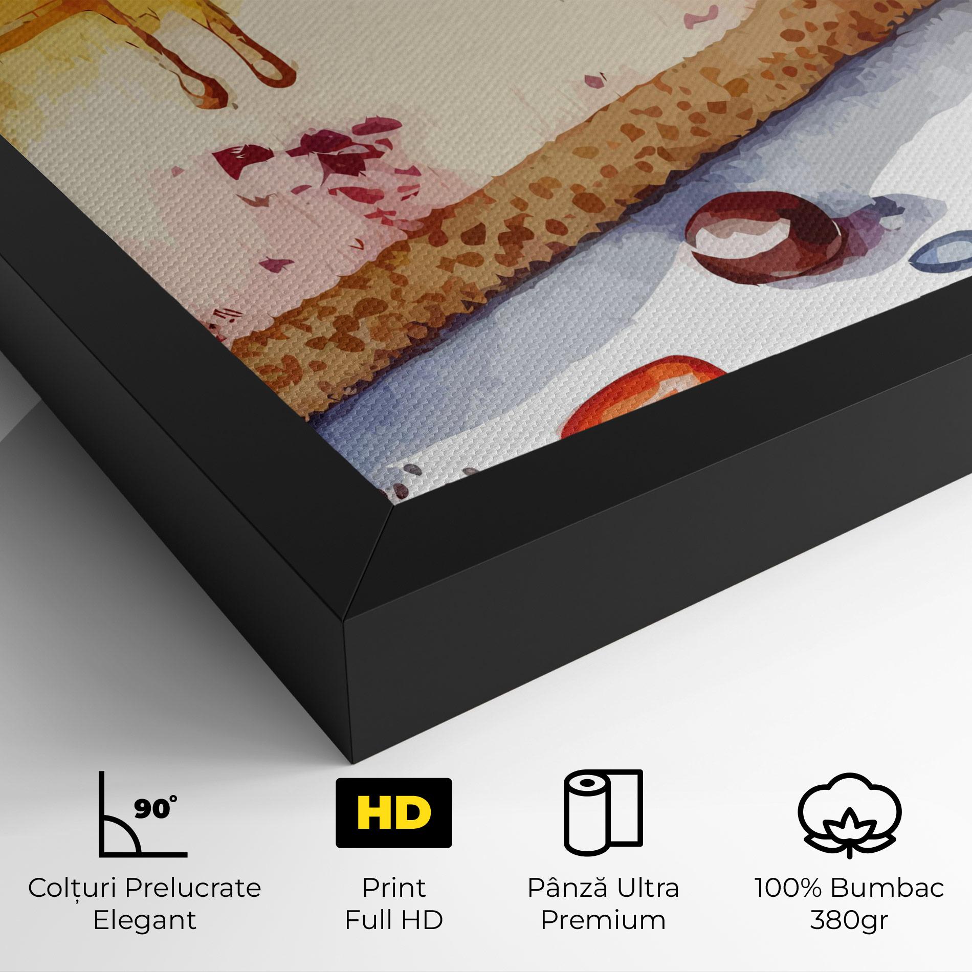 Tablou Canvas Cheesecake mockup 4