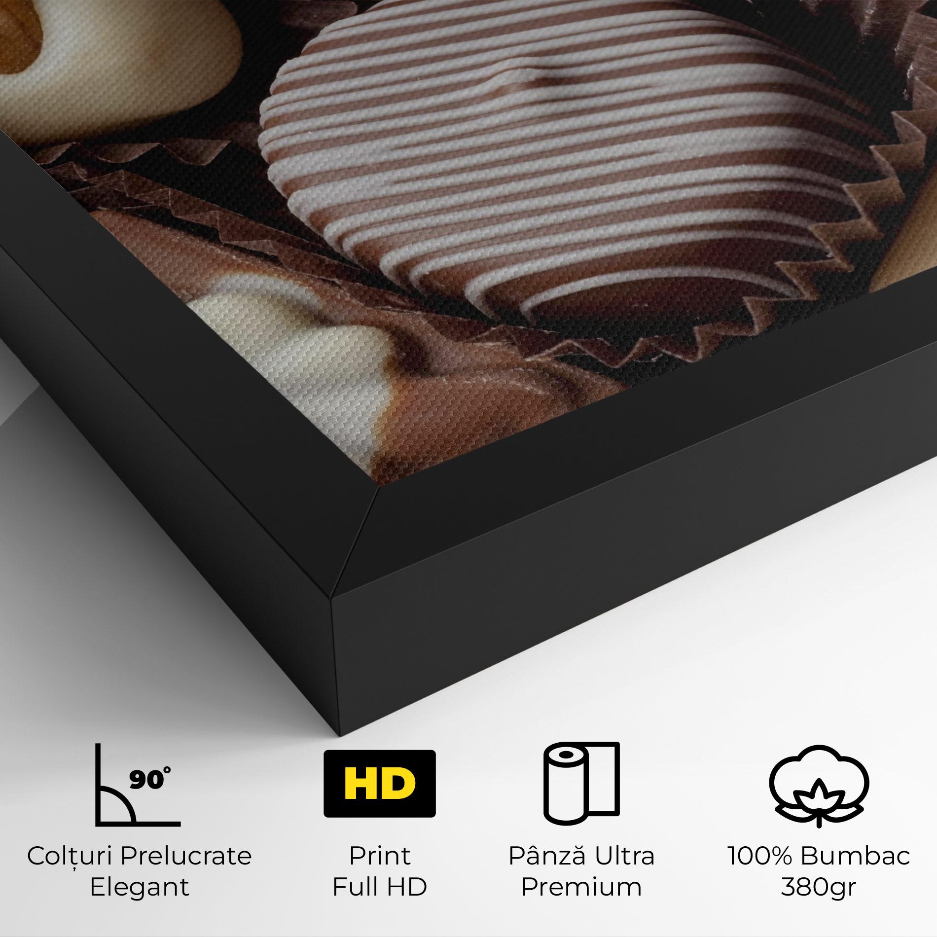 Tablou Canvas Chocolate Bonbons mockup 4