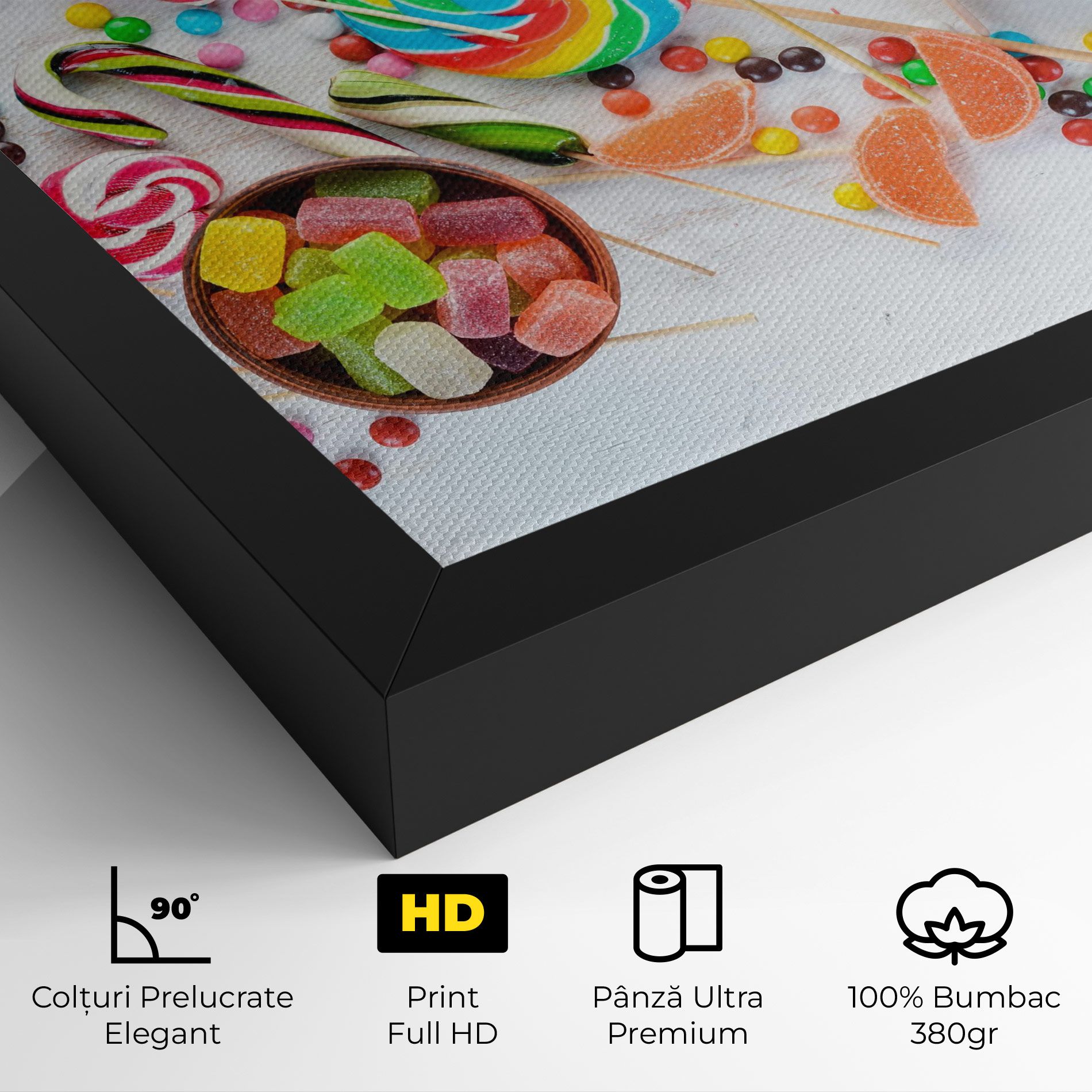 Colorful Candies Jelly mockup 4